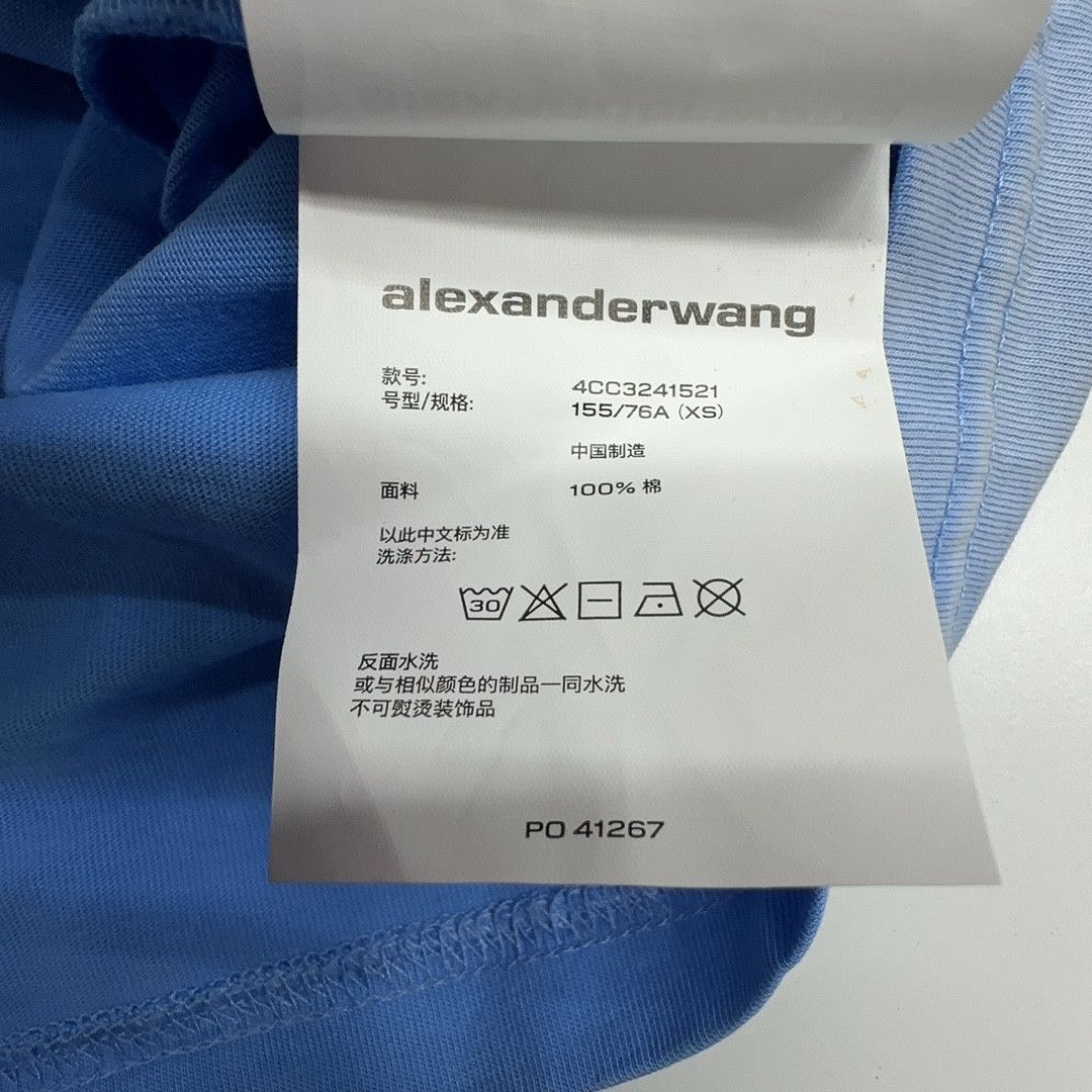 Alexander Wang Alexander Wang Logo T-Shirt XS Size XS / US 0-2 / IT 36-38 - 5 Thumbnail