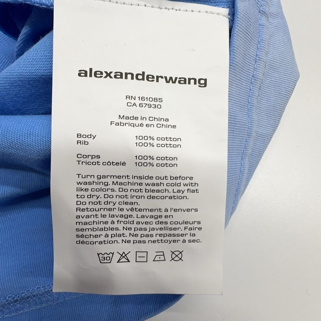 Alexander Wang Alexander Wang Logo T-Shirt XS Size XS / US 0-2 / IT 36-38 - 4 Thumbnail