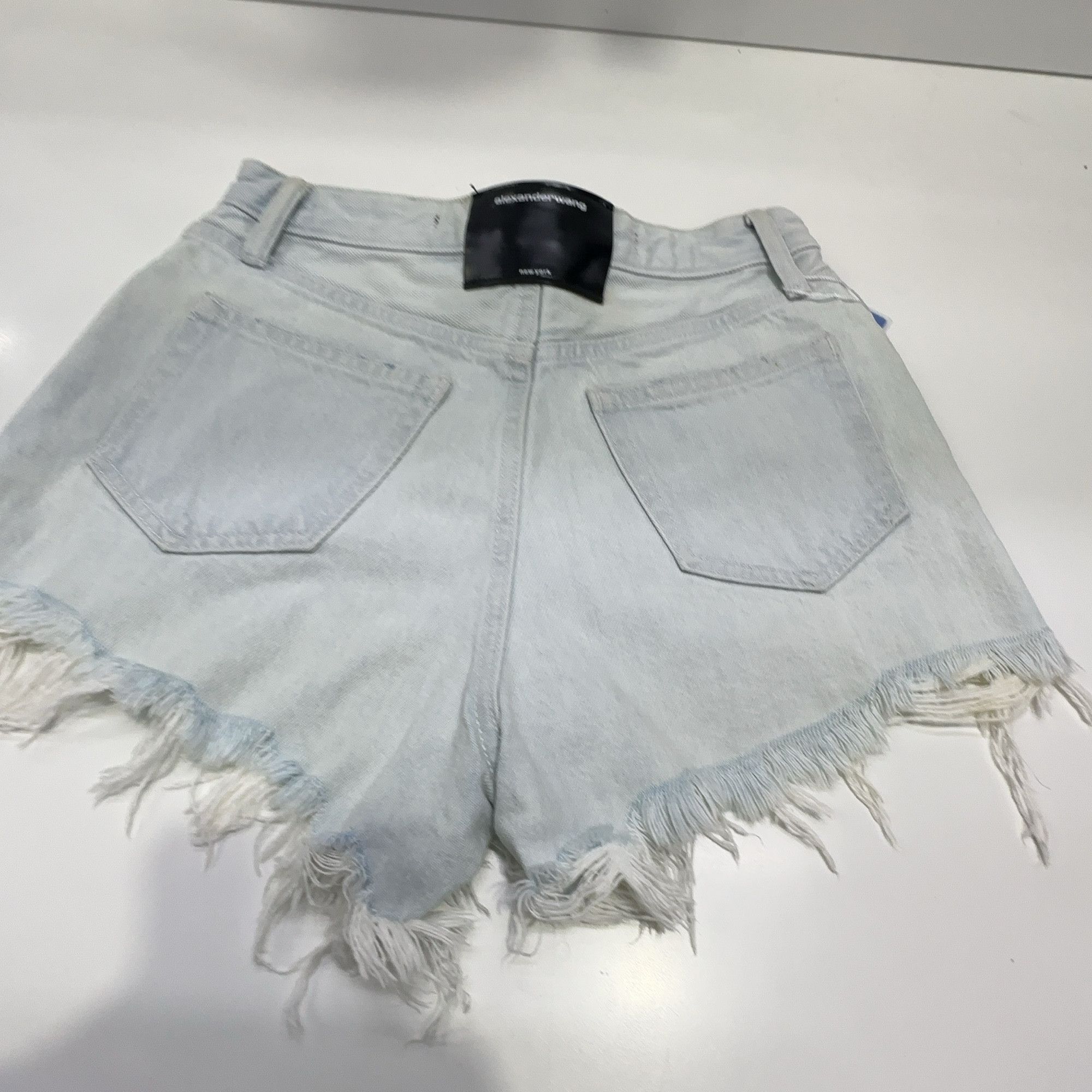 Alexander Wang Alexander Wang Bite Denim Shorts Size 24 Size 24" / US 00 / IT 34 - 8 Thumbnail