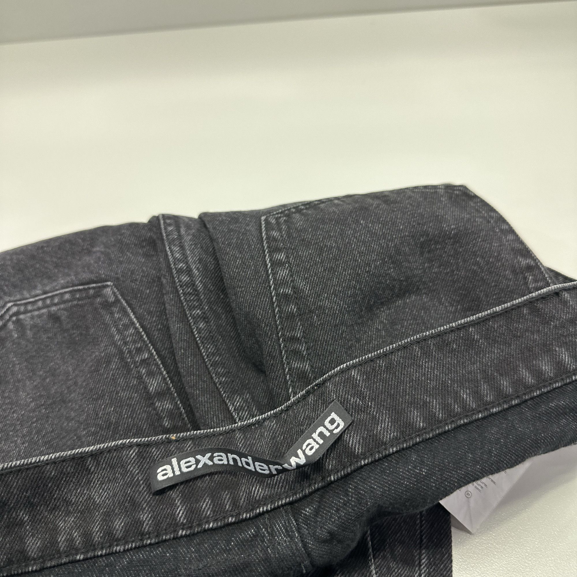 Alexander Wang Alexander Wang Rhinestone Logo Jeans Size 27 Size 27" / US 4 / IT 40 - 3 Thumbnail