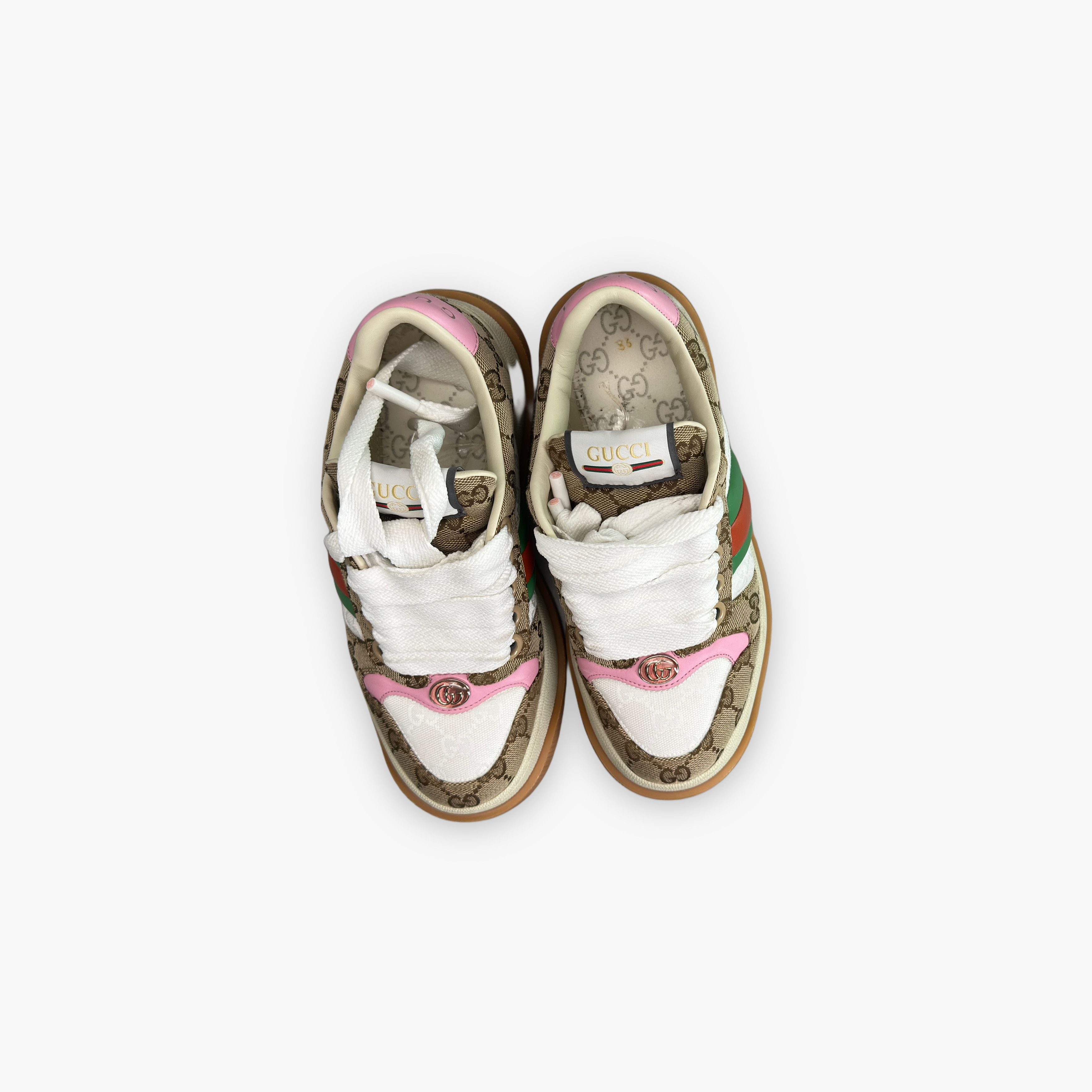 Gucci Gucci Screener Low-Top Sneakers Size 36 Size US 6 / IT 36 - 9 Thumbnail