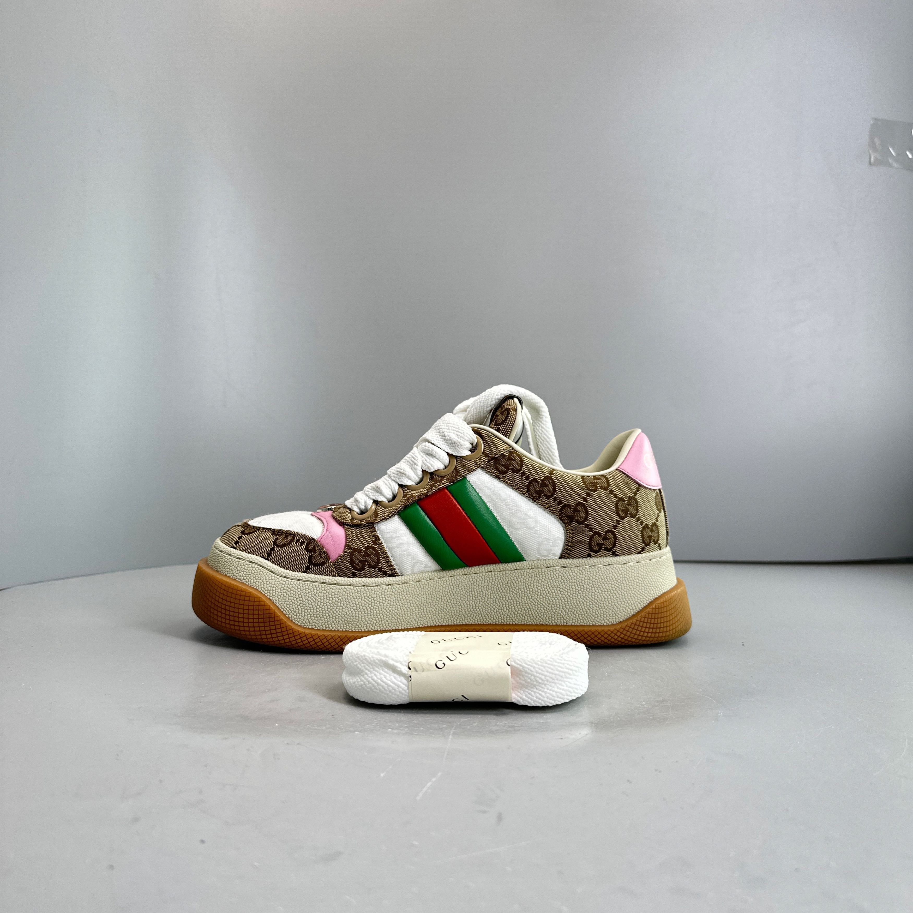 Gucci Gucci Screener Low-Top Sneakers Size 36 Size US 6 / IT 36 - 10 Thumbnail
