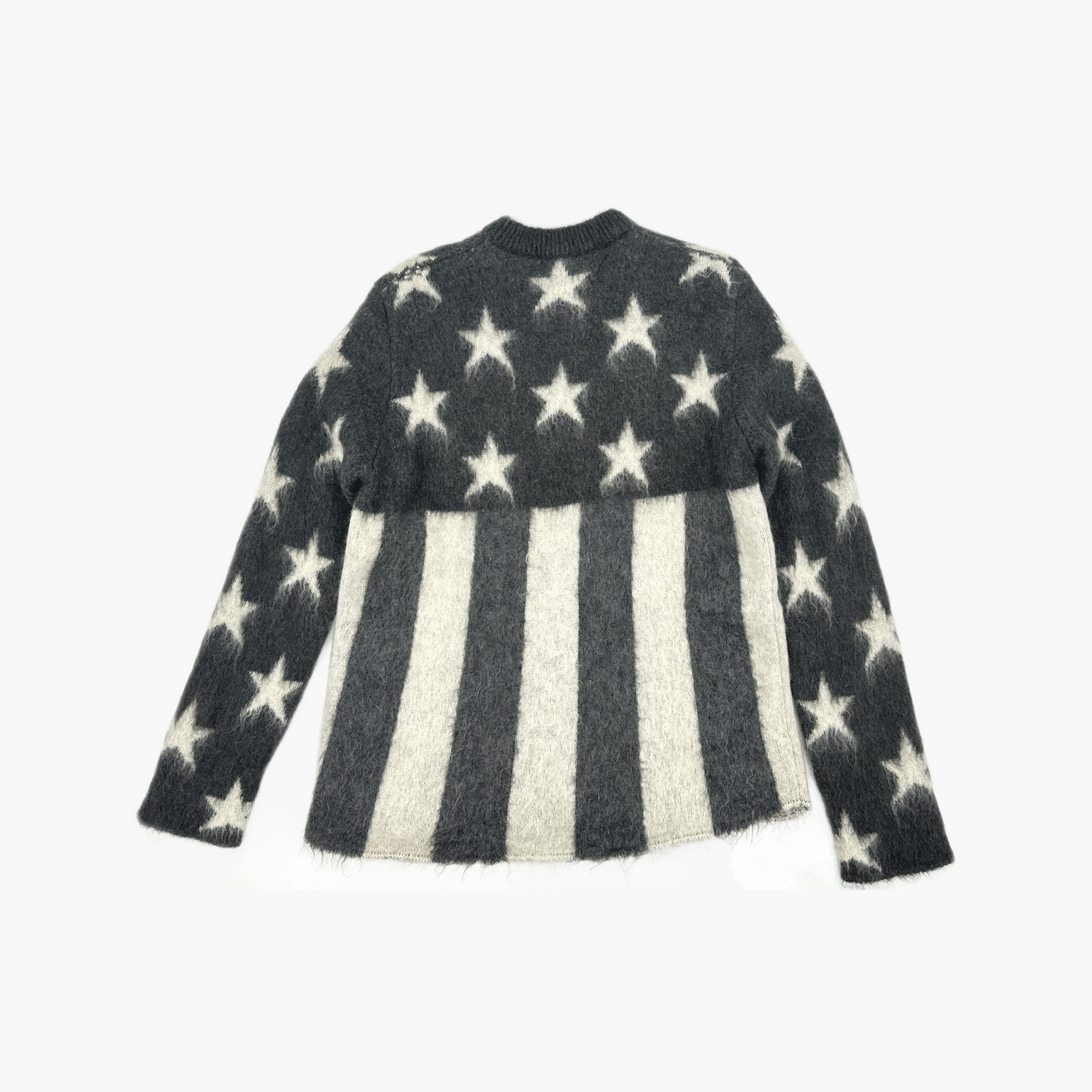 Louis Vuitton Louis Vuitton Star Striped Mohair Sweater Size L Size US L / EU 52-54 / 3 - 2 Thumbnail