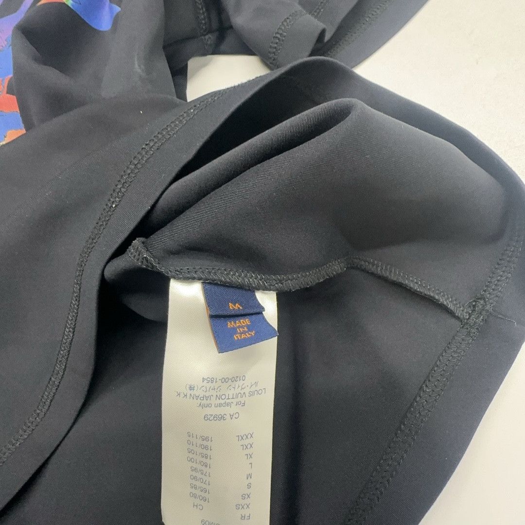 Louis Vuitton Louis Vuitton 2054 Map Print T-Shirt Black Size M Size US M / EU 48-50 / 2 - 3 Thumbnail