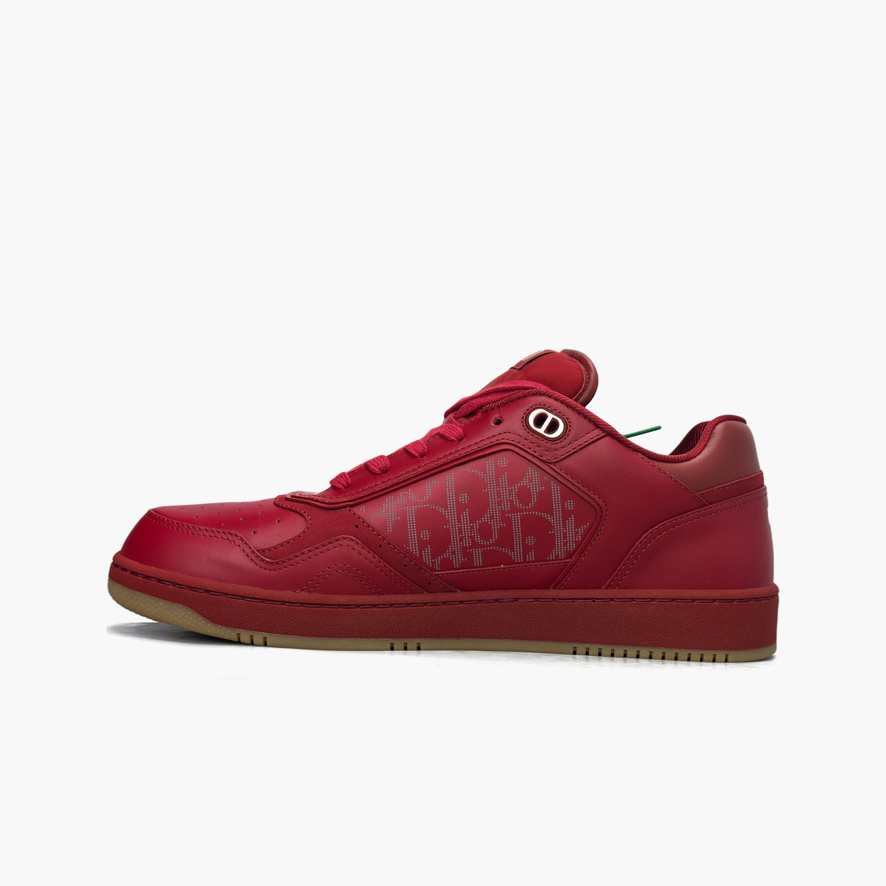 Dior Dior B27 Low-Top Sneakers Red Size 12 Size US 12 / EU 45 - 3 Thumbnail