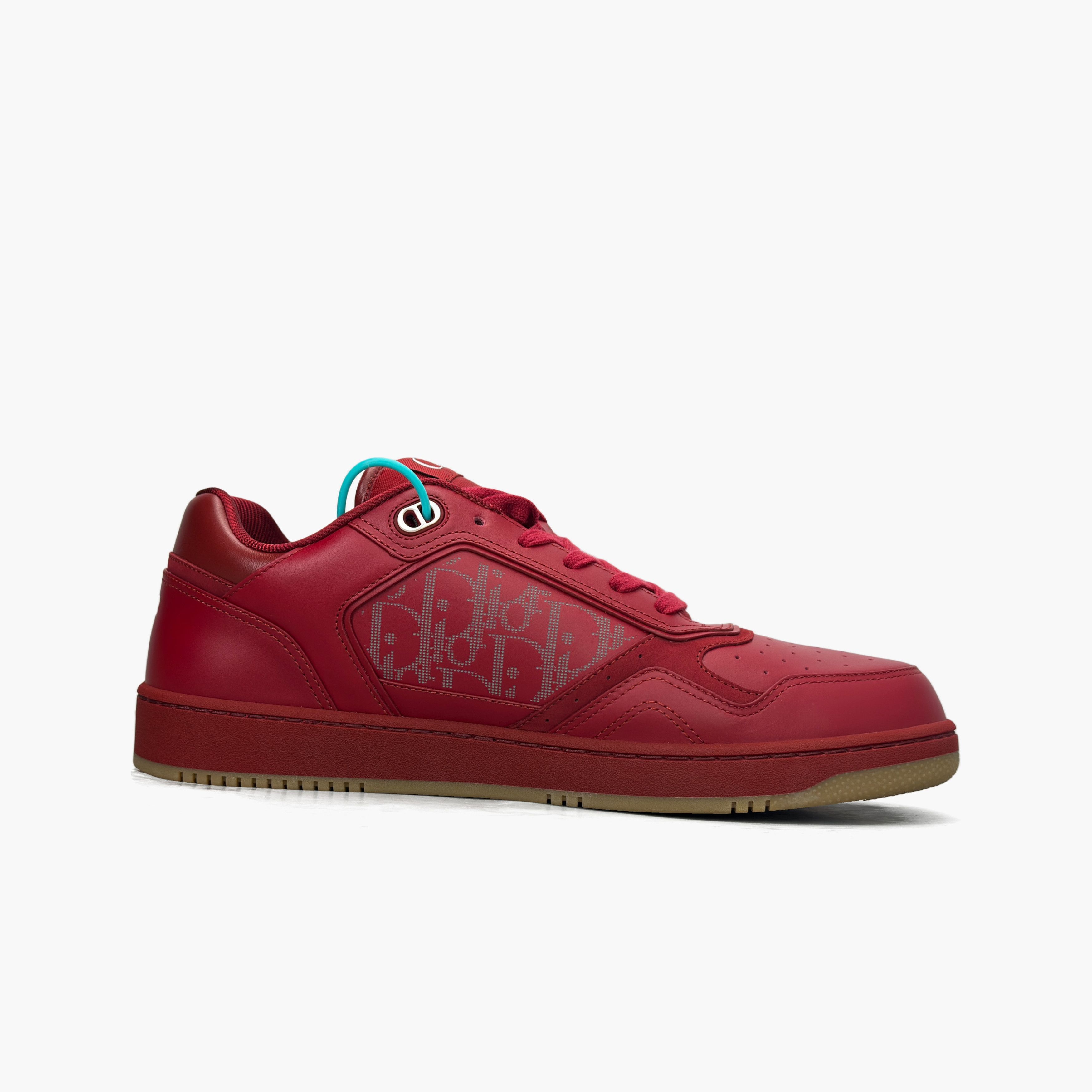 Dior Dior B27 Low-Top Sneakers Red Size 12 Size US 12 / EU 45 - 2 Thumbnail
