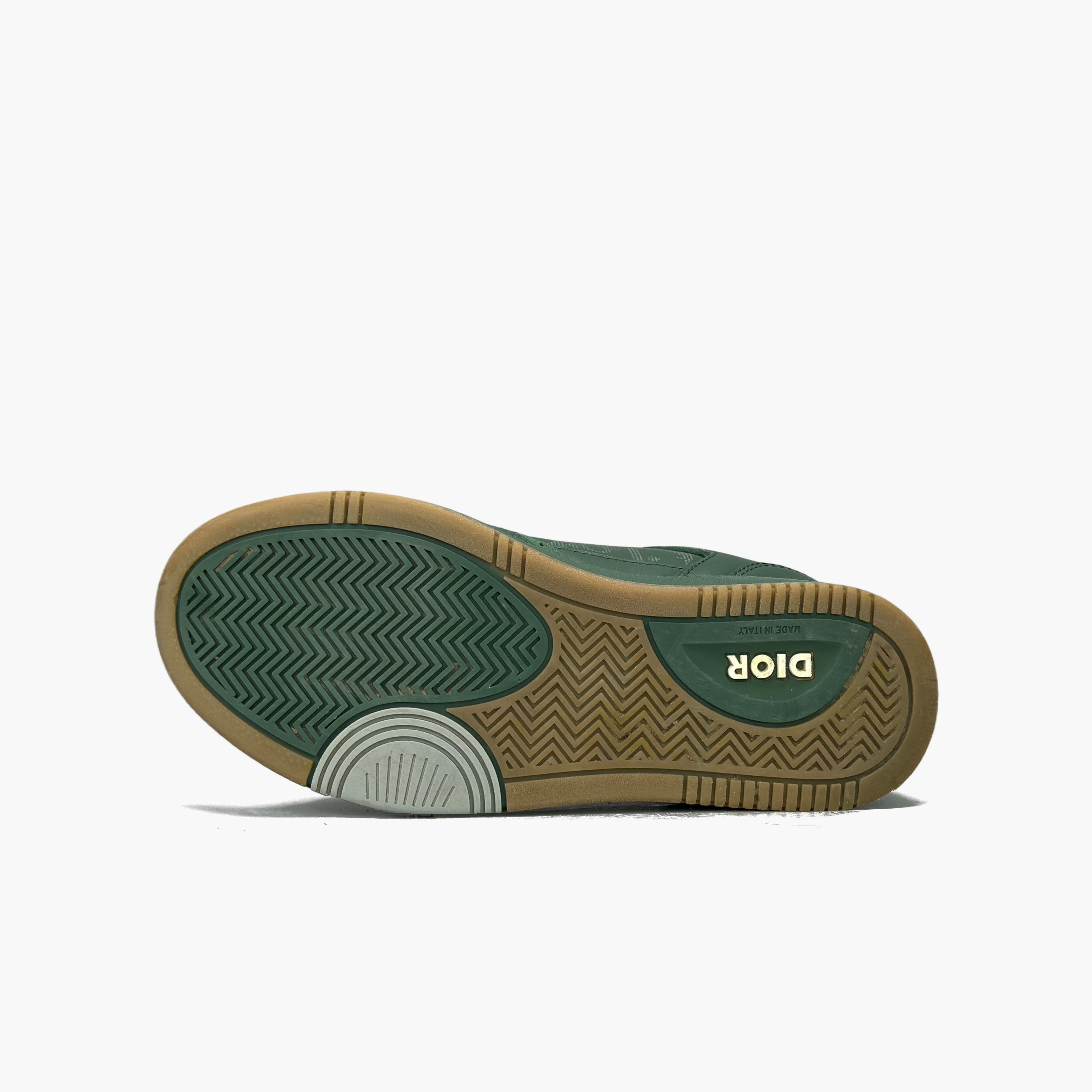 Dior Dior B27 Green Low-Top Sneakers Size 37 Size US 5 / EU 37 - 8 Thumbnail