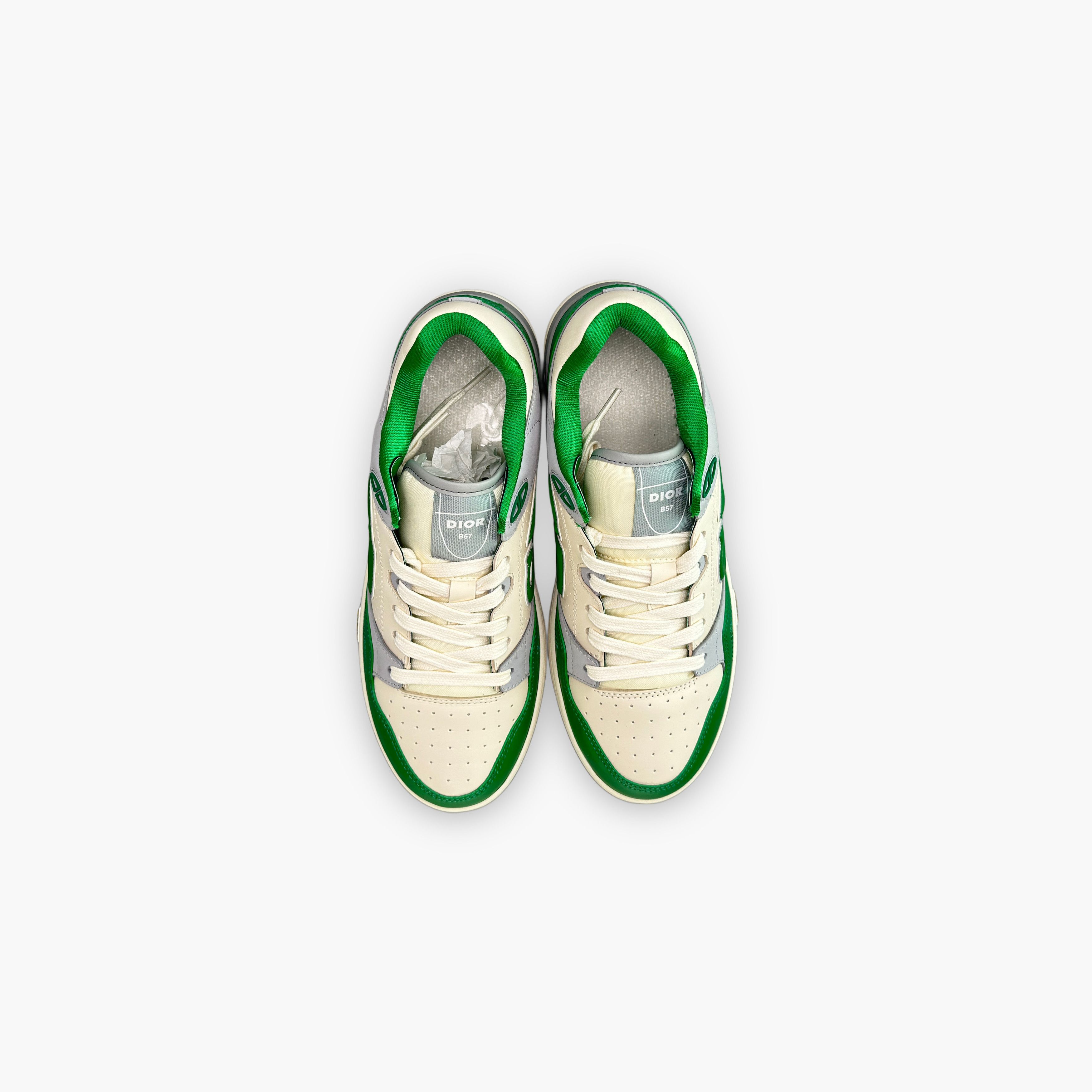 Dior Dior B57 Green Low-Top Sneakers Size 7.5 Size US 7.5 / EU 40-41 - 9 Thumbnail