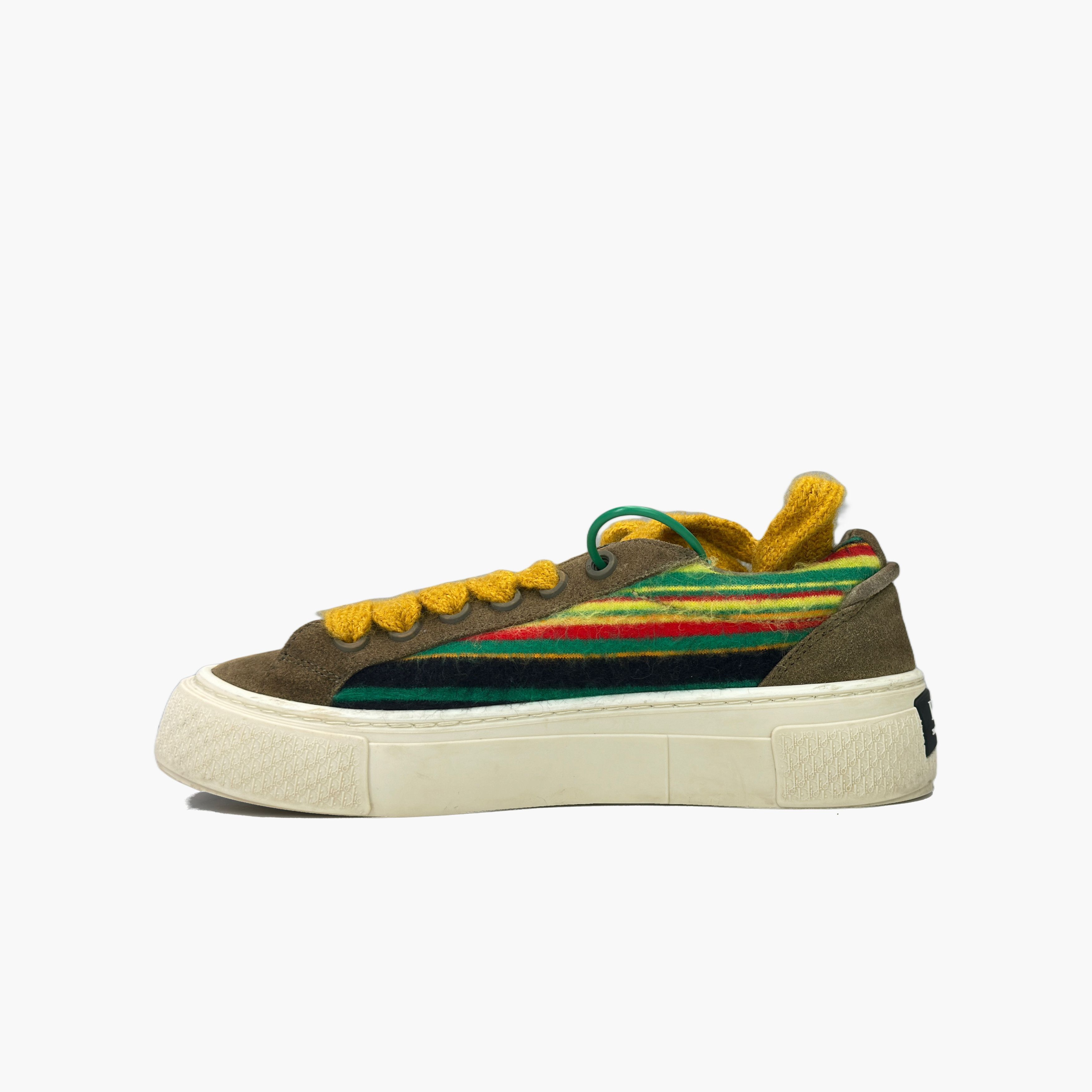Dior Dior x Denim Tears B33 Suede Sneakers Size US 5.5 / EU 38 Size US 5.5 / EU 38 - 3 Thumbnail