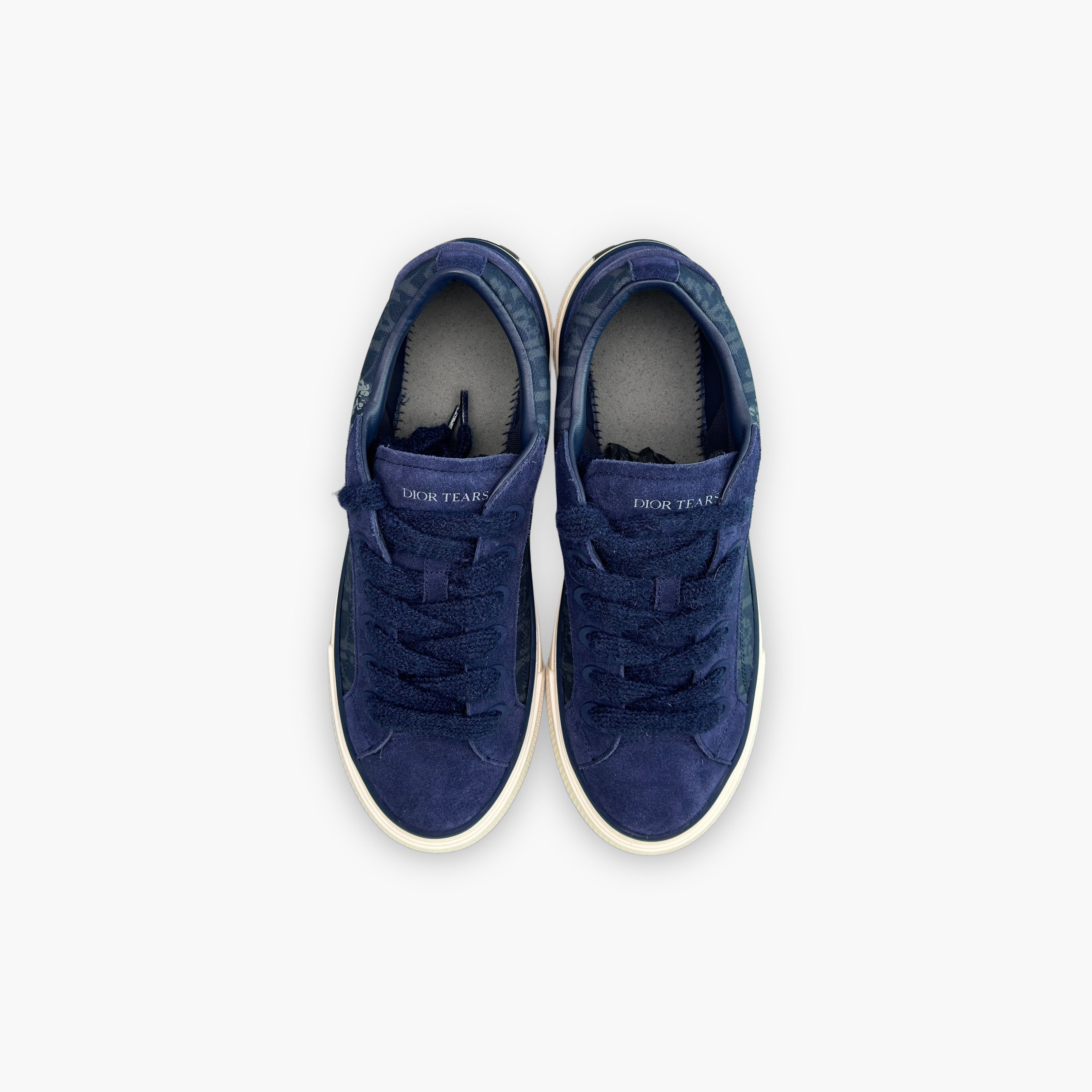 Dior Dior x Denim Tears B33 Denim Sneakers Size 13 Size US 13 / EU 46 - 9 Thumbnail