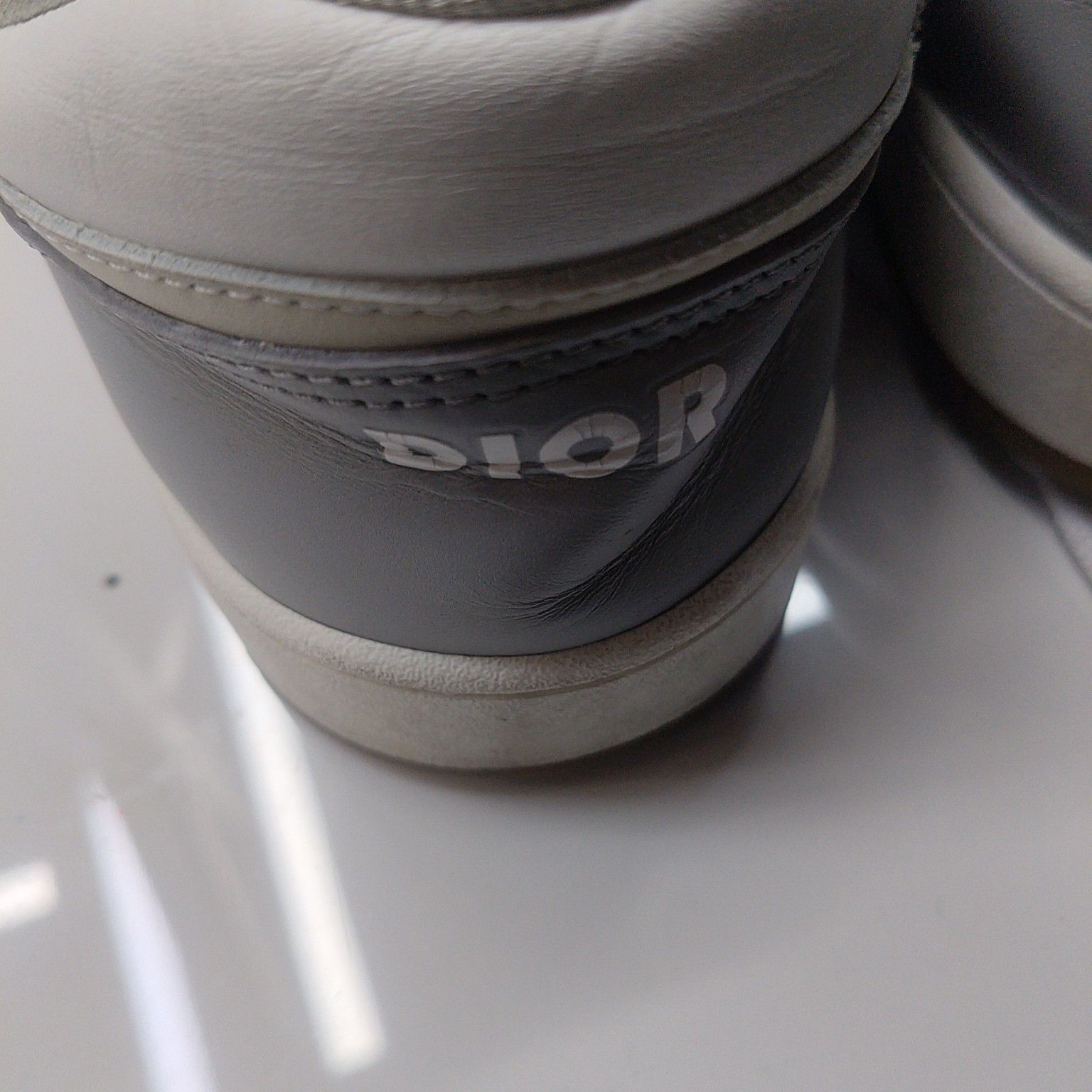 Dior Dior B27 Low Top Sneakers Gray Size 9 Size US 9 / EU 42 - 12 Thumbnail