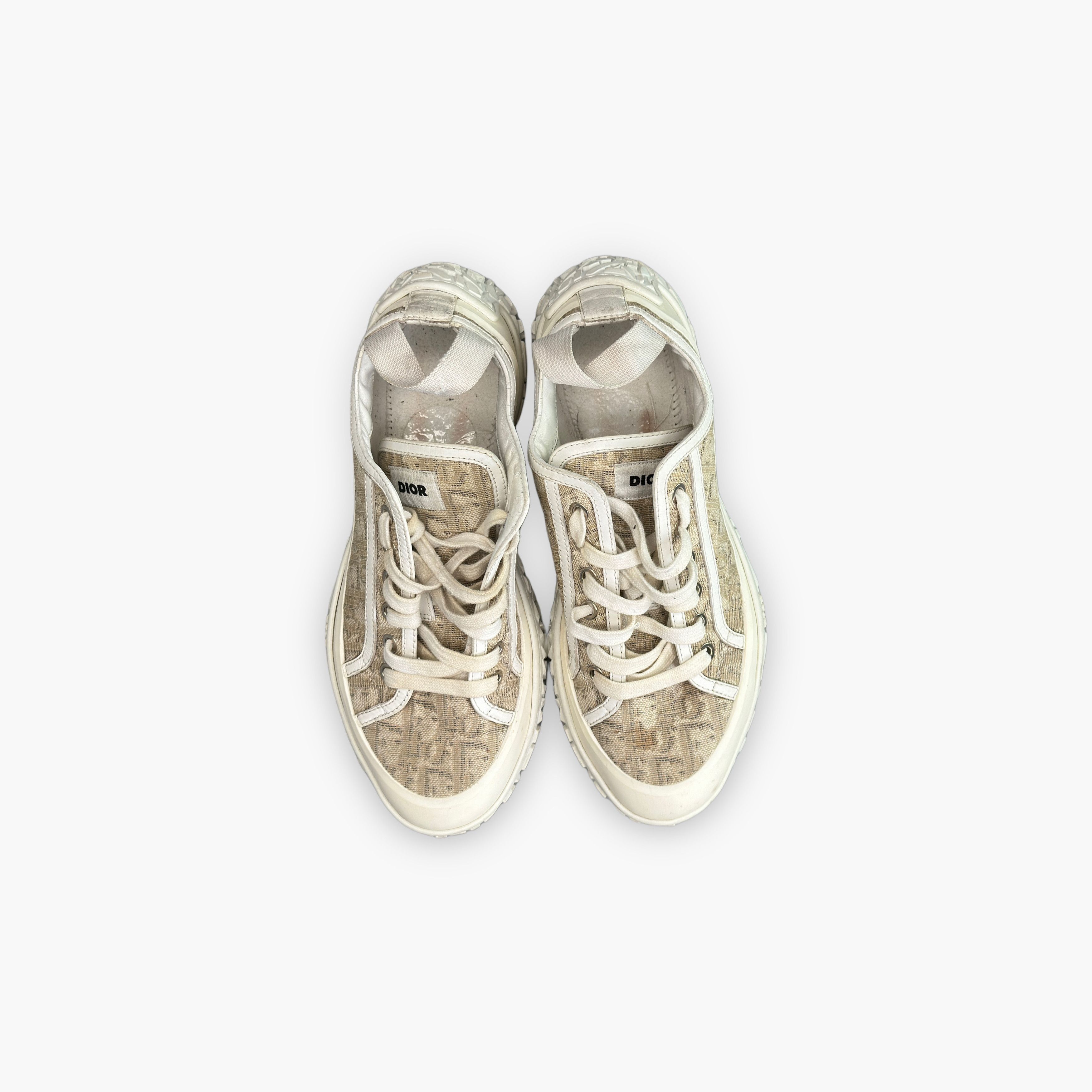 Dior Dior B28 Oblique Low-Top Sneakers Size 8.5 Size US 8.5 / EU 41-42 - 9 Thumbnail