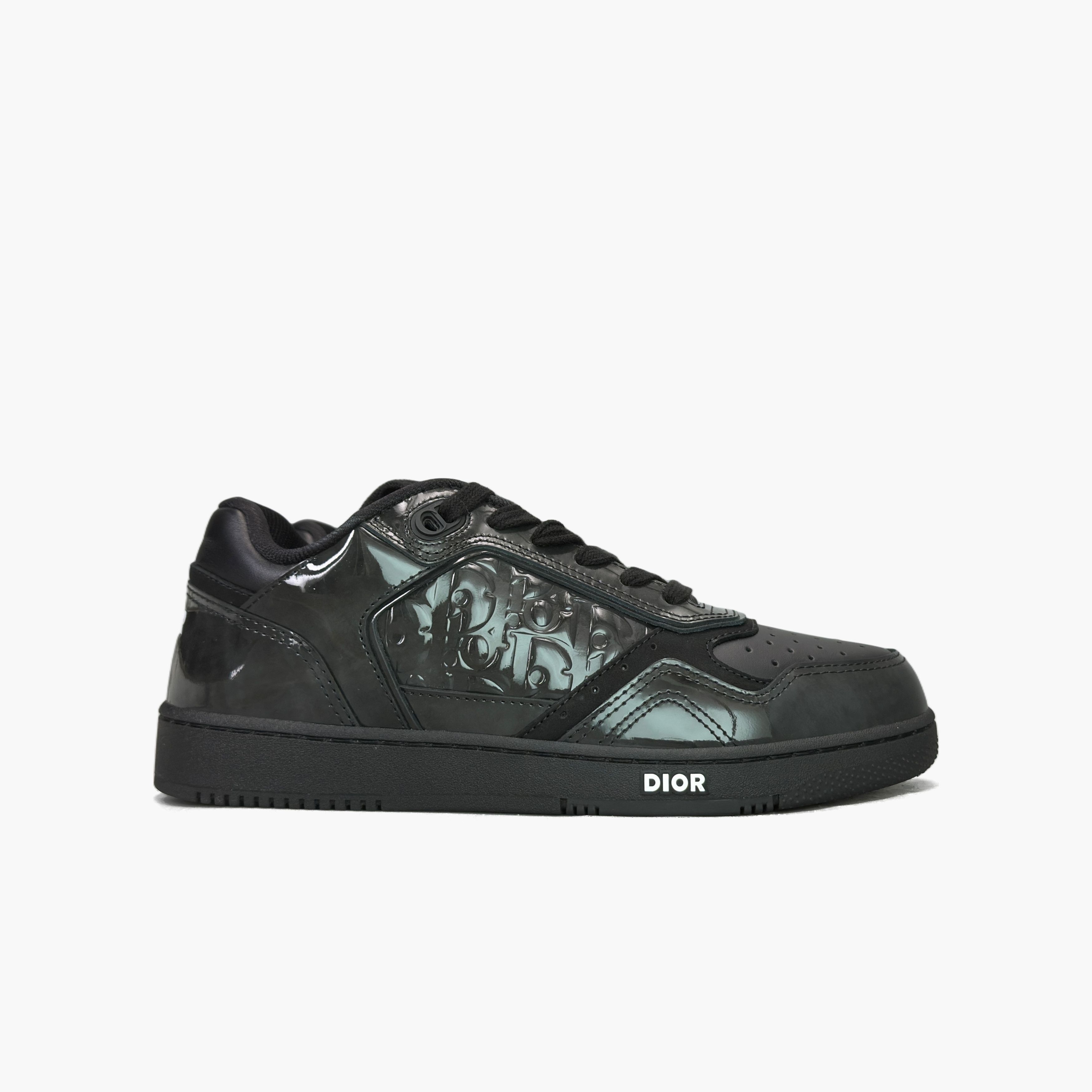Dior Dior B27 Patent Leather Low-Top Sneakers Size 38 Size US 8 / IT 38 - 4 Thumbnail