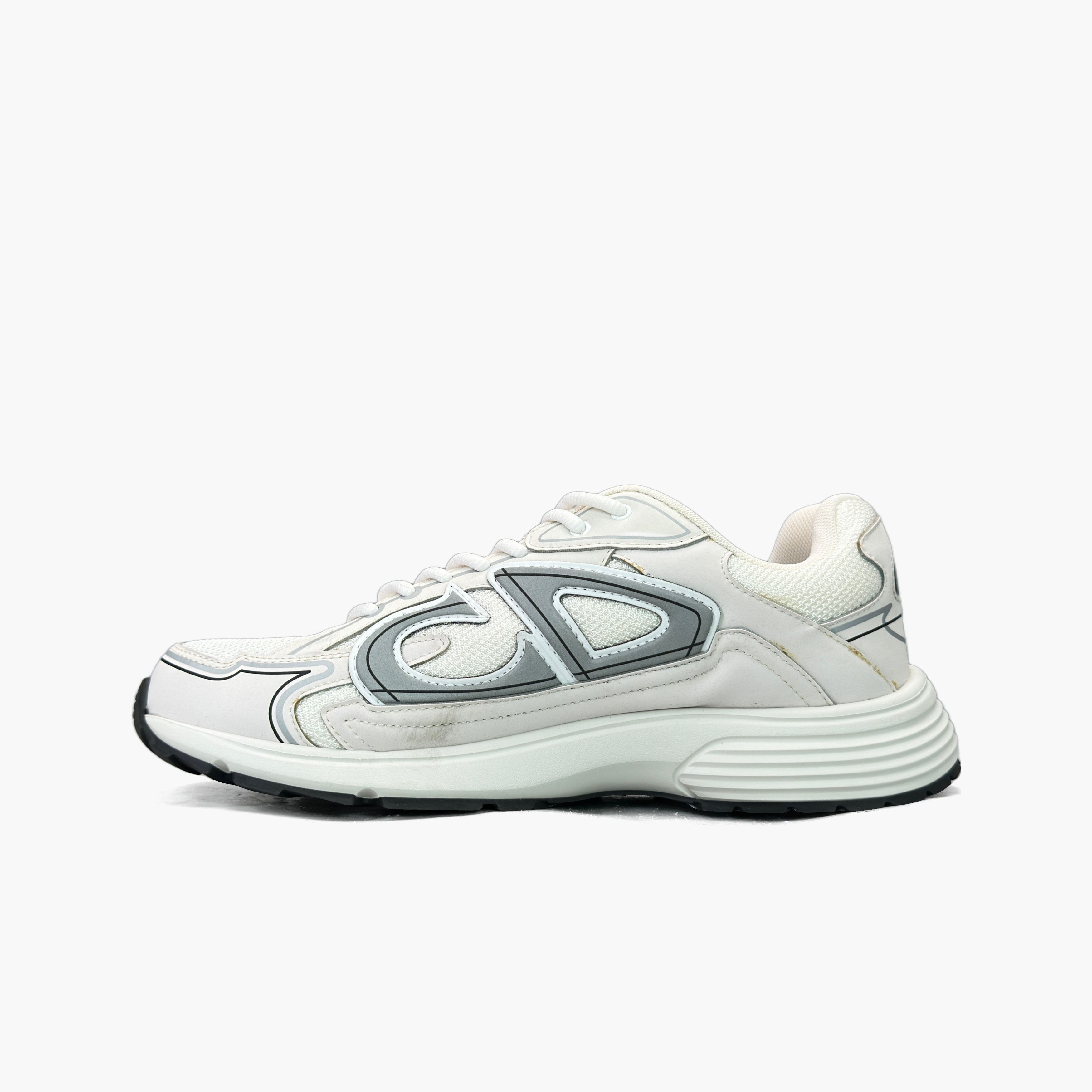 Dior Dior B30 Low-Top Sneakers White Size US 8 / EU 41 Size US 8 / EU 41 - 3 Thumbnail