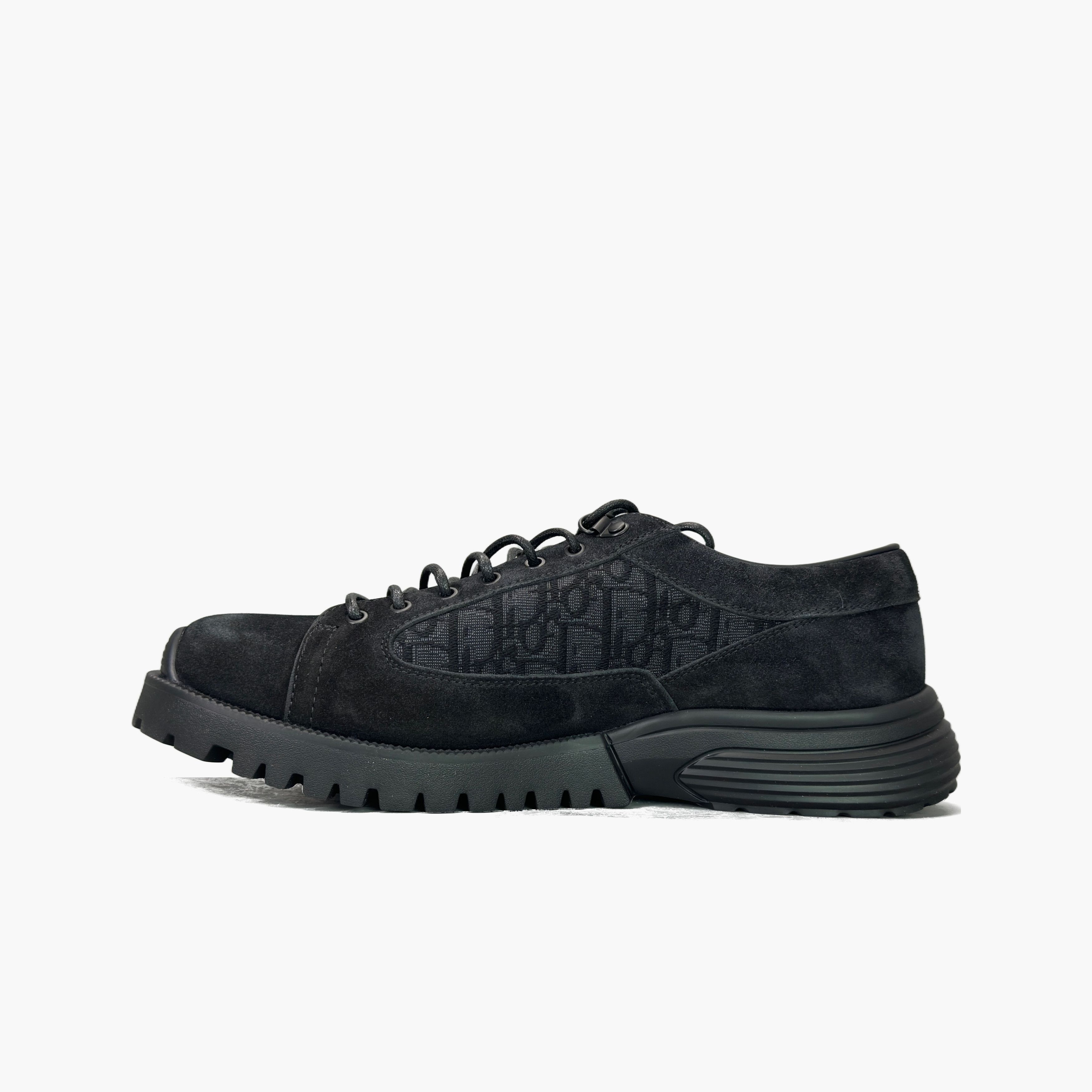 Dior Dior Black Suede Combat Shoes Size 43.5 Size US 10.5 / EU 43-44 - 3 Thumbnail
