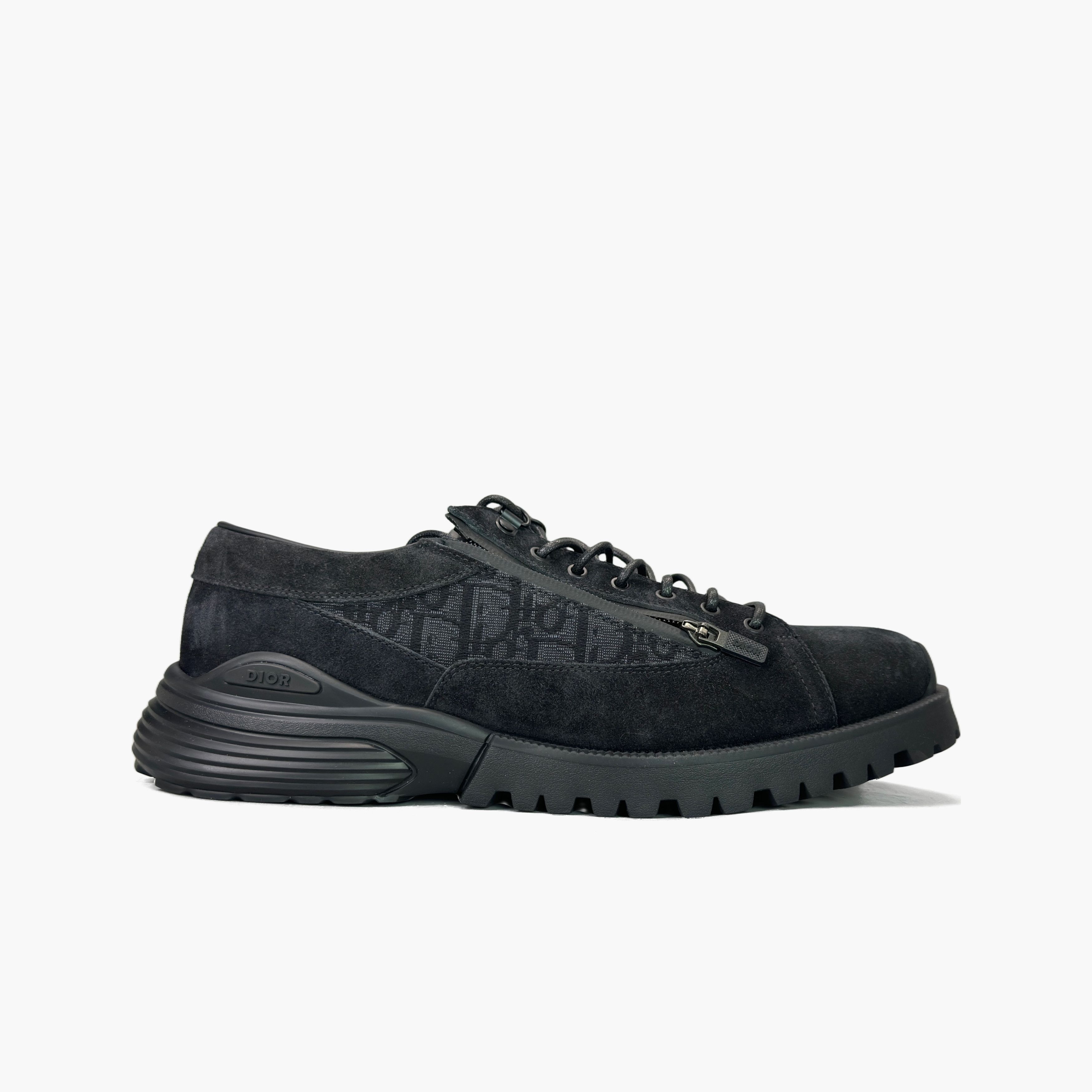 Dior Dior Black Suede Combat Shoes Size 43.5 Size US 10.5 / EU 43-44 - 4 Thumbnail