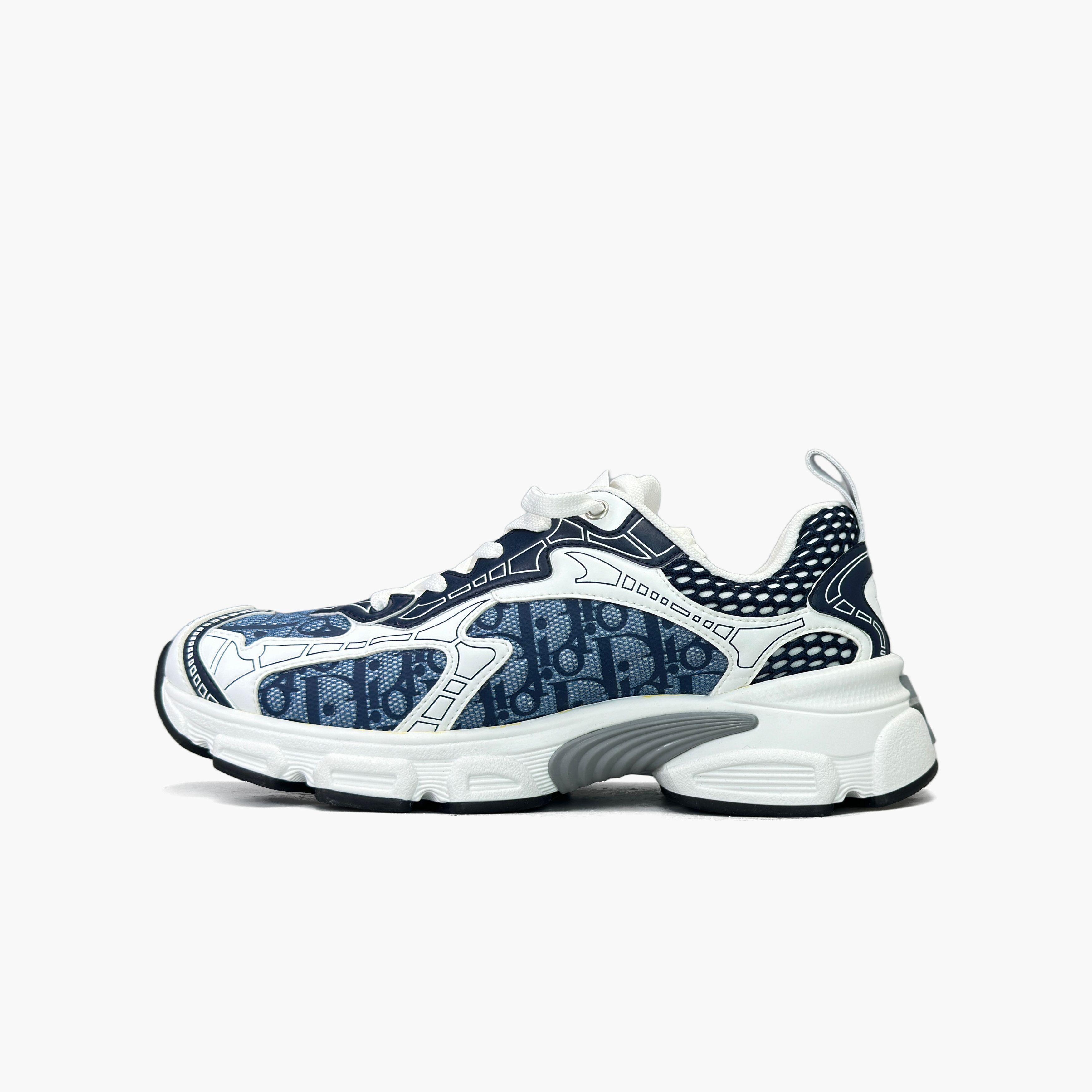 Dior Dior Vibe Oblique Low-Top Sneakers Size 38 Size US 8 / IT 38 - 3 Thumbnail