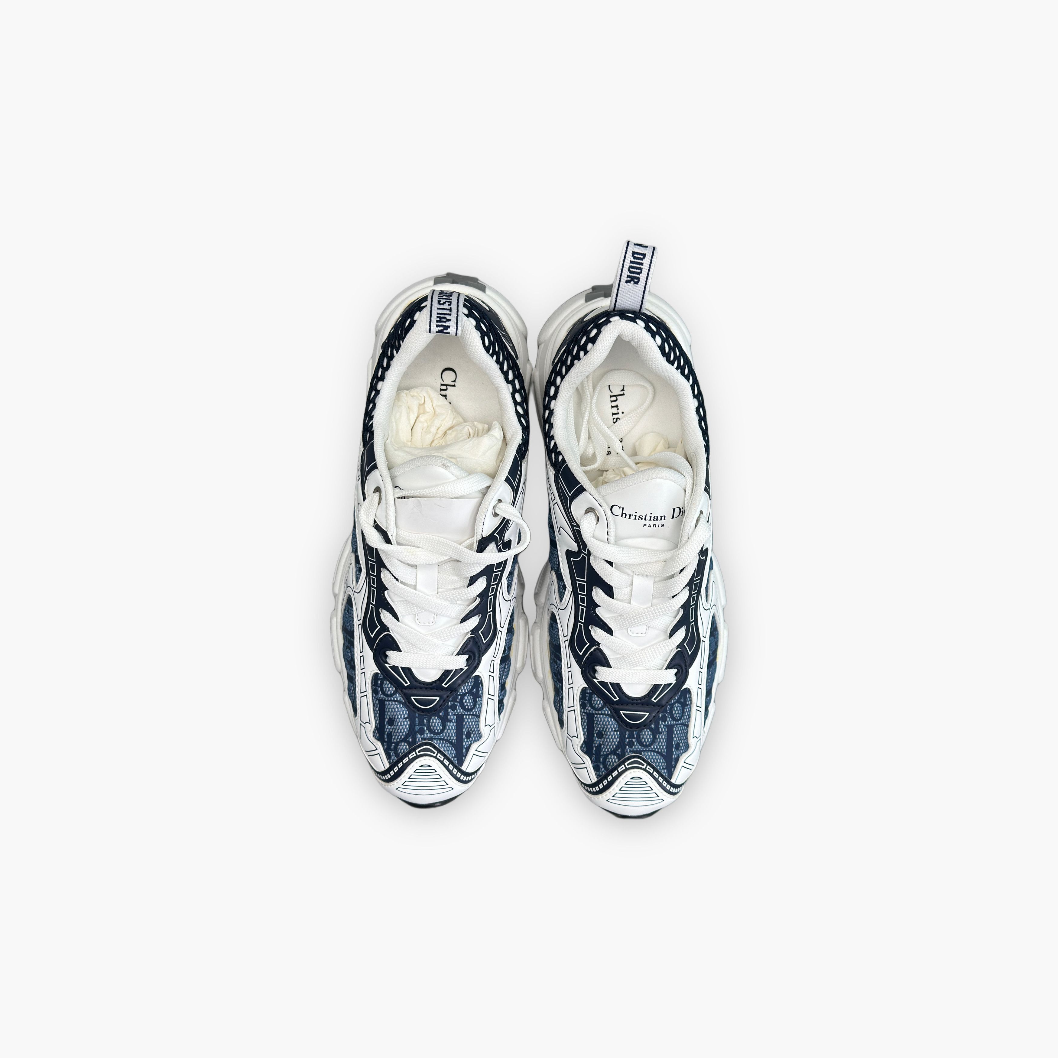 Dior Dior Vibe Oblique Low-Top Sneakers Size 38 Size US 8 / IT 38 - 9 Thumbnail