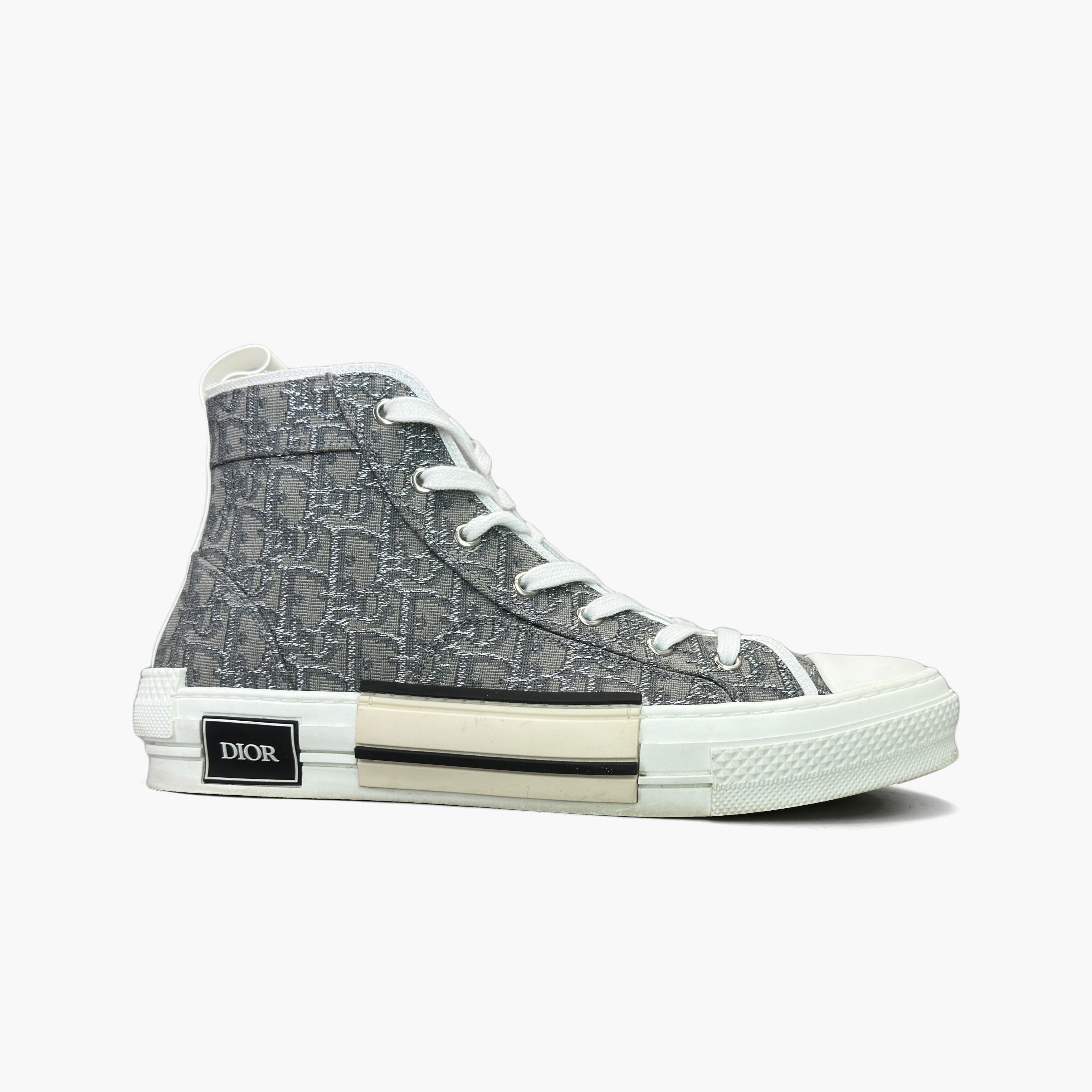 Dior Dior B23 Oblique High-Top Sneakers Size 43 Size US 10 / EU 43 - 4 Thumbnail