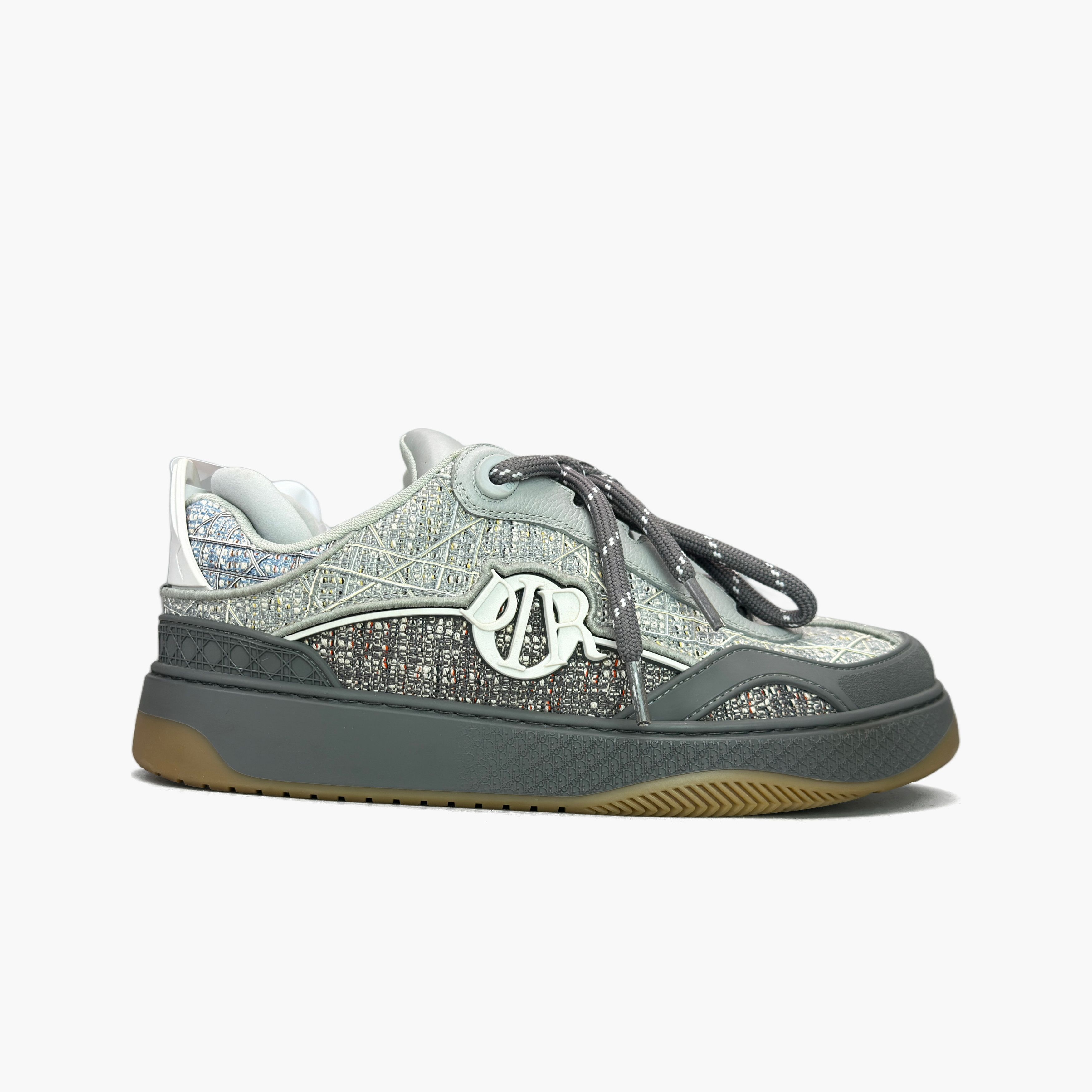 Dior Dior B9S Gray Low-Top Sneakers Size 10 Size US 10 / EU 43 - 4 Thumbnail