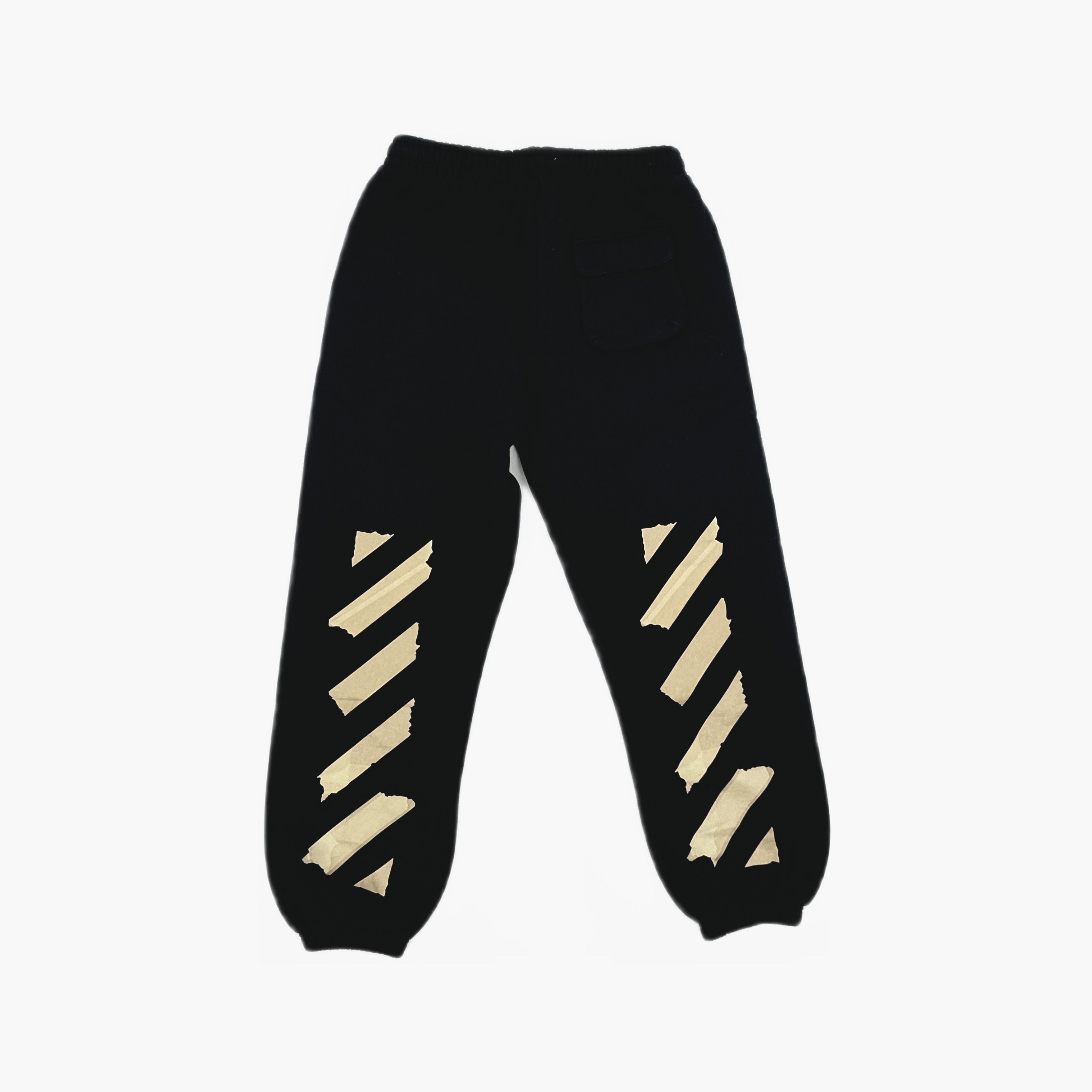Off-White Off-White Tape Graphic Sweatpants XL Size US 36 / EU 52 - 2 Thumbnail