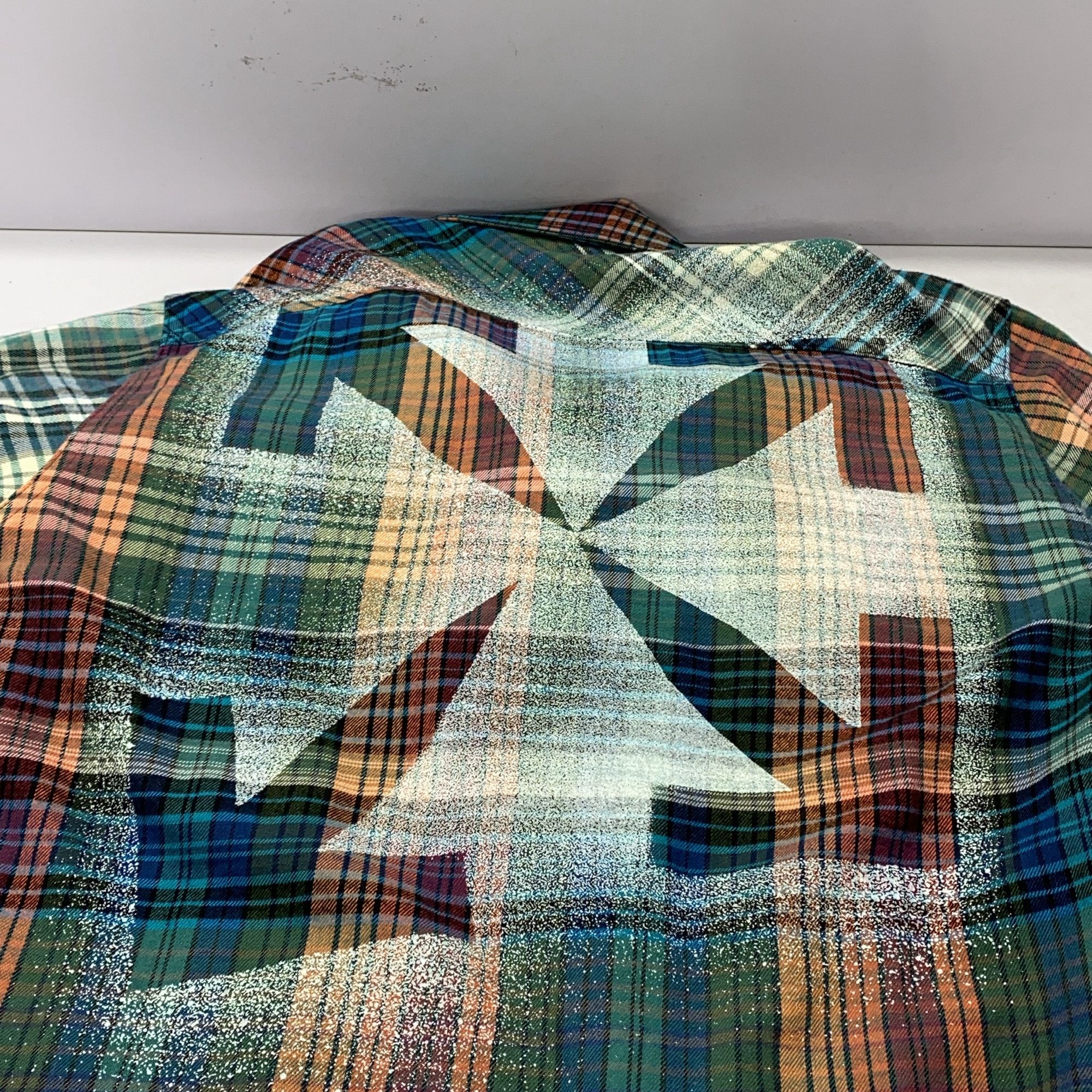 Off-White Off-White Plaid Arrow Flannel Shirt Size M Size US M / EU 48-50 / 2 - 5 Thumbnail