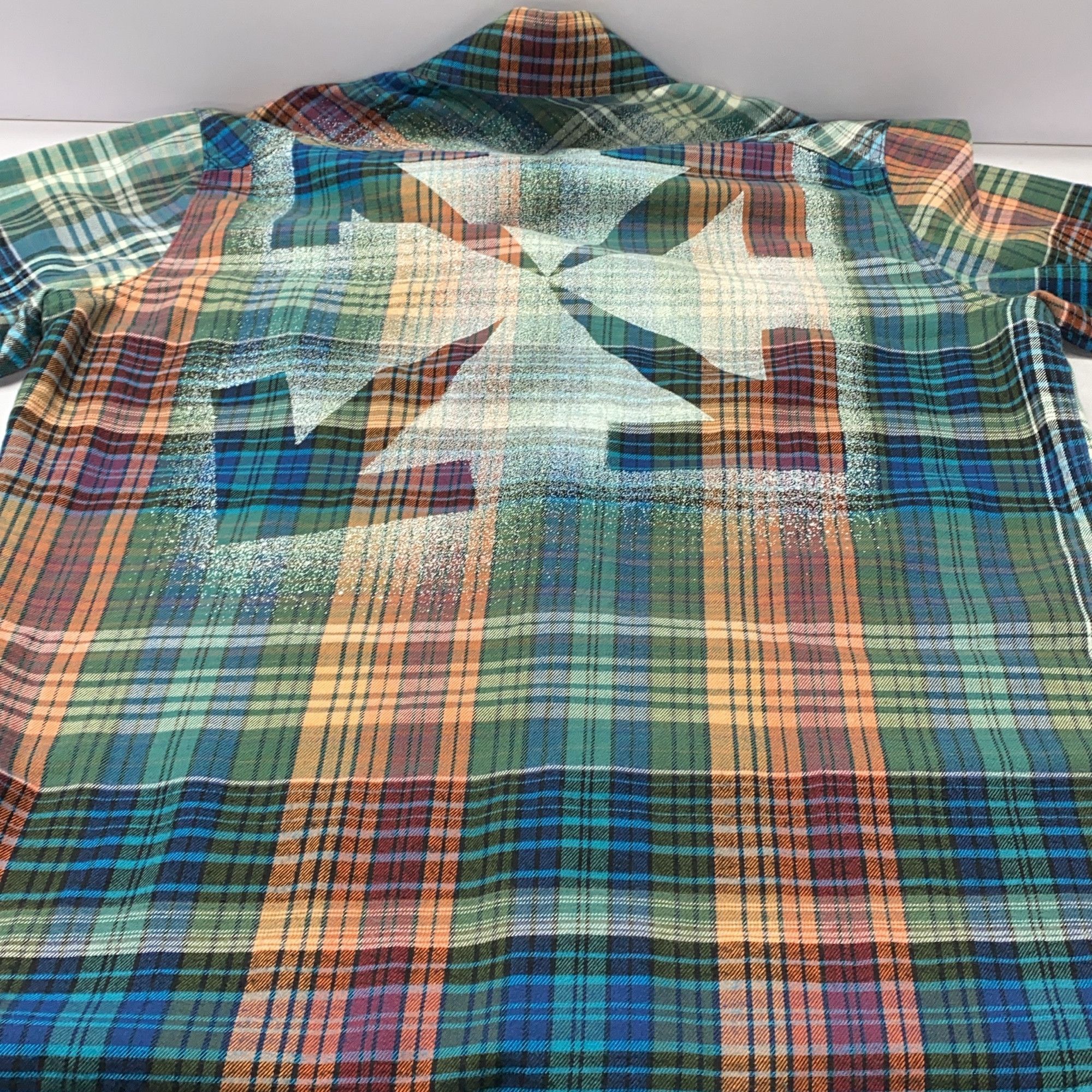 Off-White Off-White Plaid Arrow Flannel Shirt Size M Size US M / EU 48-50 / 2 - 7 Thumbnail