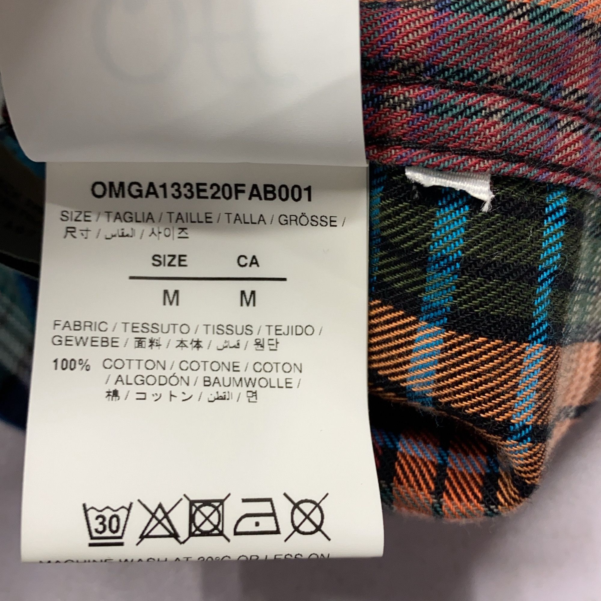 Off-White Off-White Plaid Arrow Flannel Shirt Size M Size US M / EU 48-50 / 2 - 4 Thumbnail
