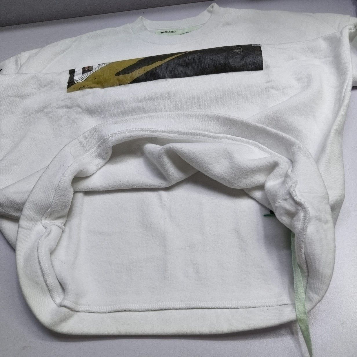 Off-White OFF-WHITE Chirico Print Sweatshirt Size XXS Size US XXS / EU 40 - 15 Thumbnail