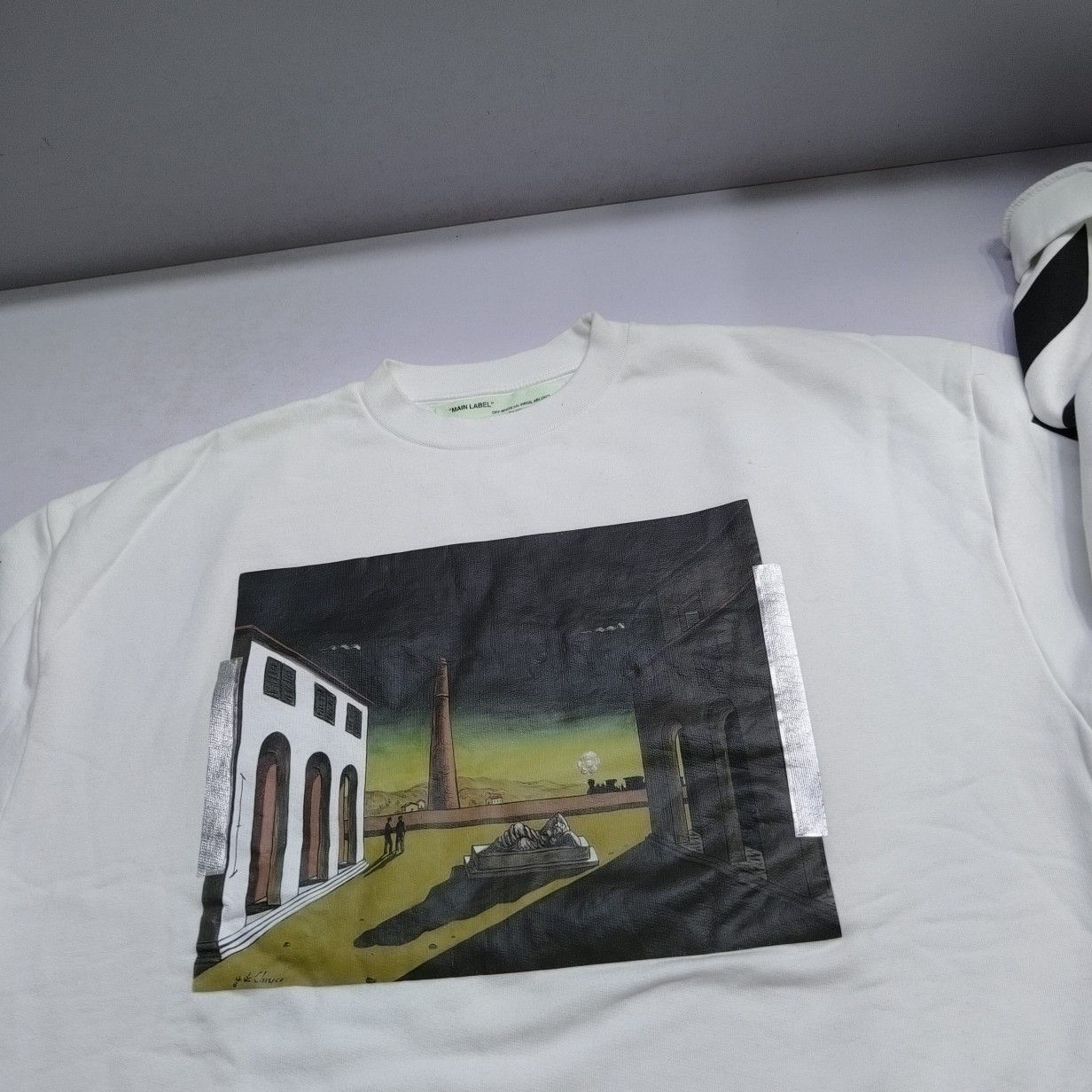 Off-White OFF-WHITE Chirico Print Sweatshirt Size XXS Size US XXS / EU 40 - 13 Thumbnail