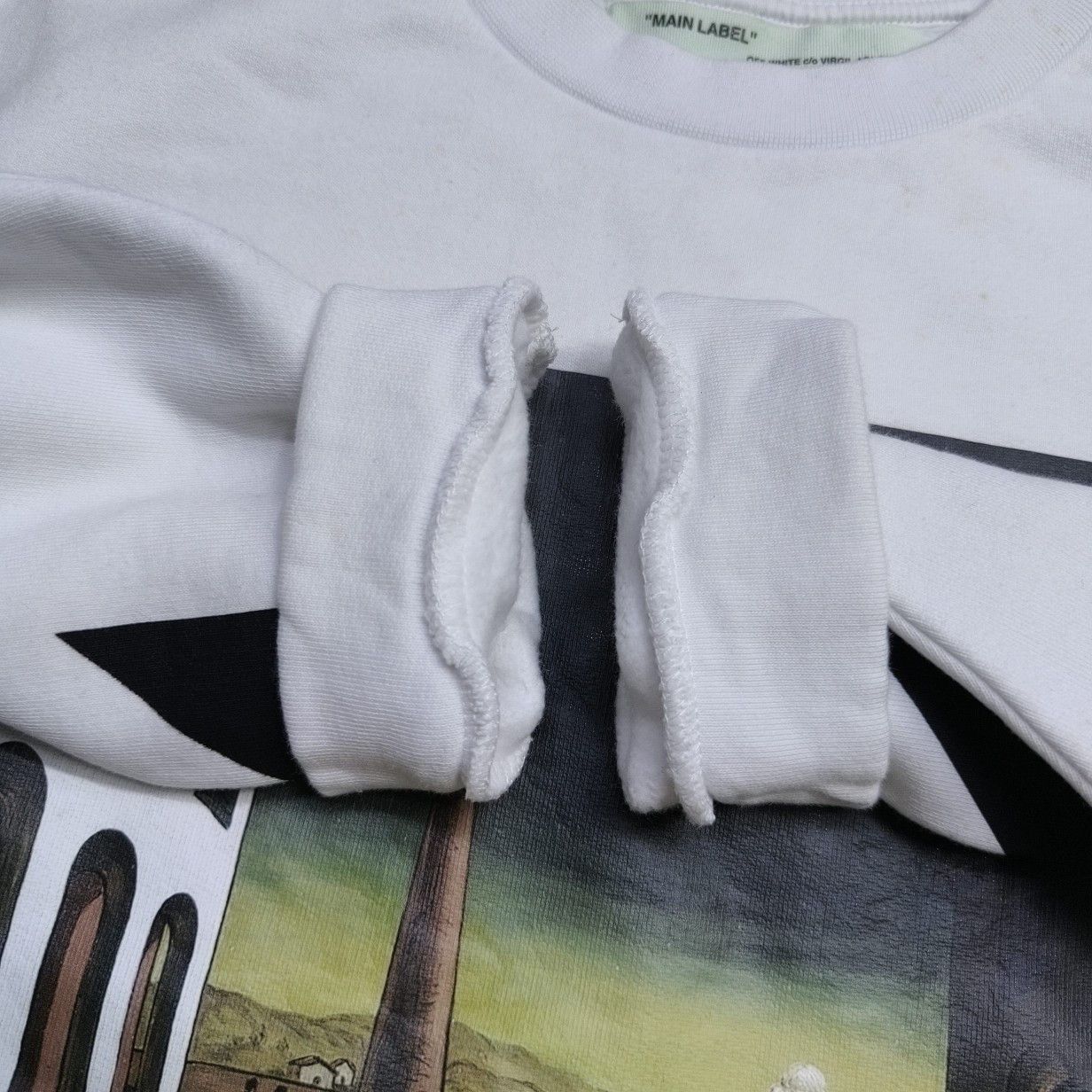 Off-White OFF-WHITE Chirico Print Sweatshirt Size XXS Size US XXS / EU 40 - 12 Thumbnail