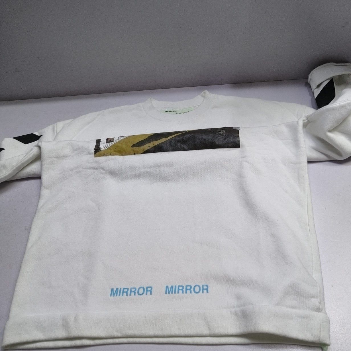 Off-White OFF-WHITE Chirico Print Sweatshirt Size XXS Size US XXS / EU 40 - 14 Thumbnail