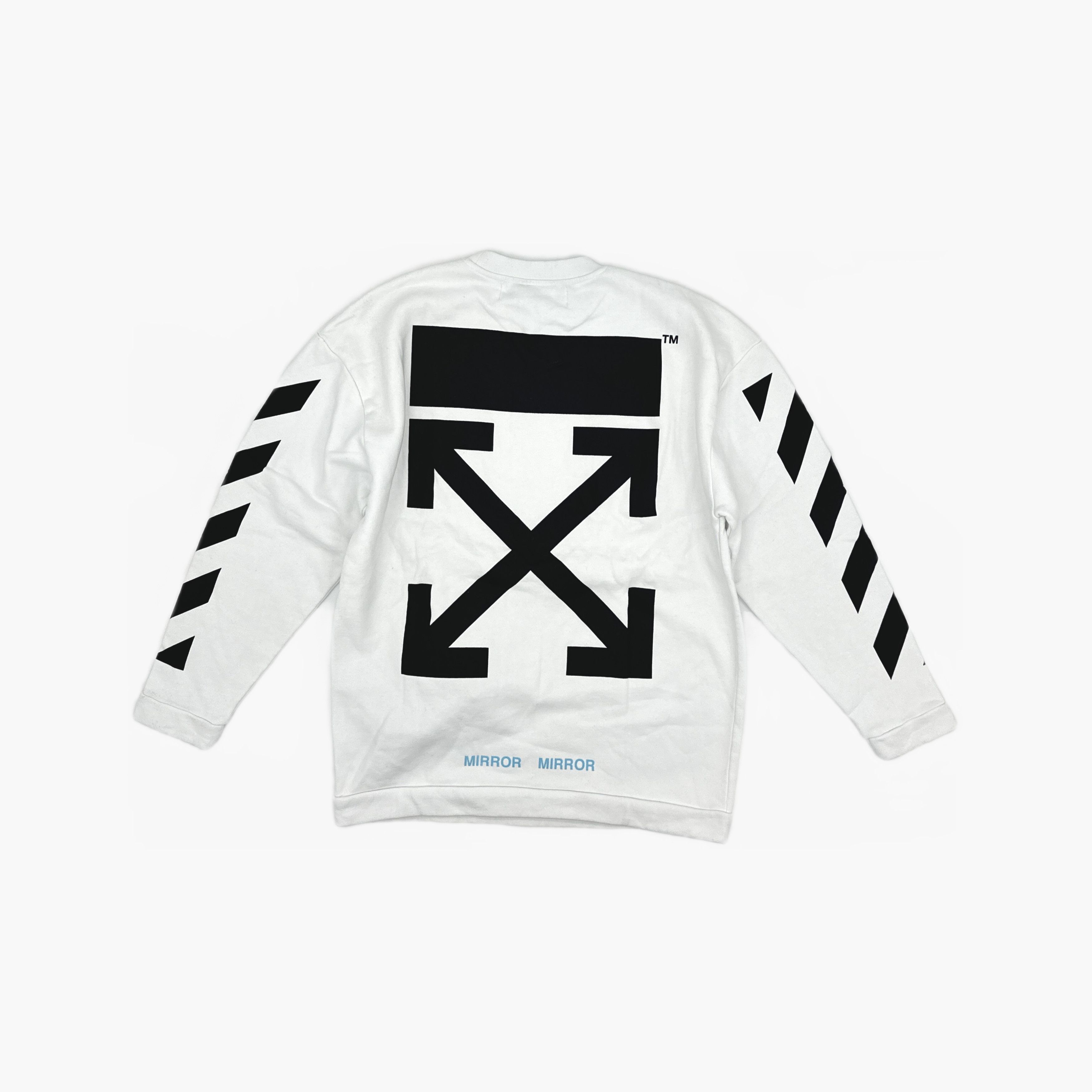 Off-White OFF-WHITE Chirico Print Sweatshirt Size XXS Size US XXS / EU 40 - 2 Thumbnail