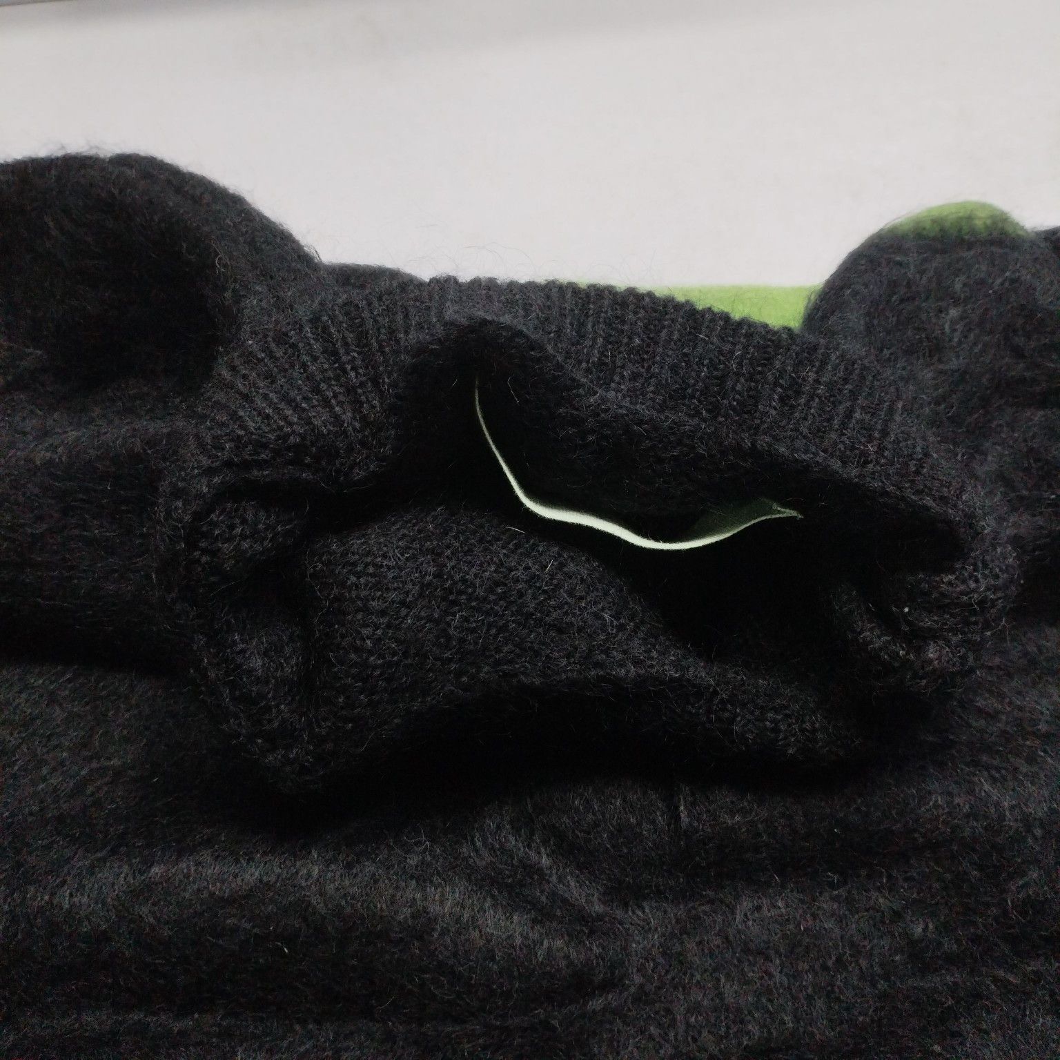 Off-White Off-White Gradient Mohair Logo Sweater Size XXS Size US XXS / EU 40 - 6 Thumbnail