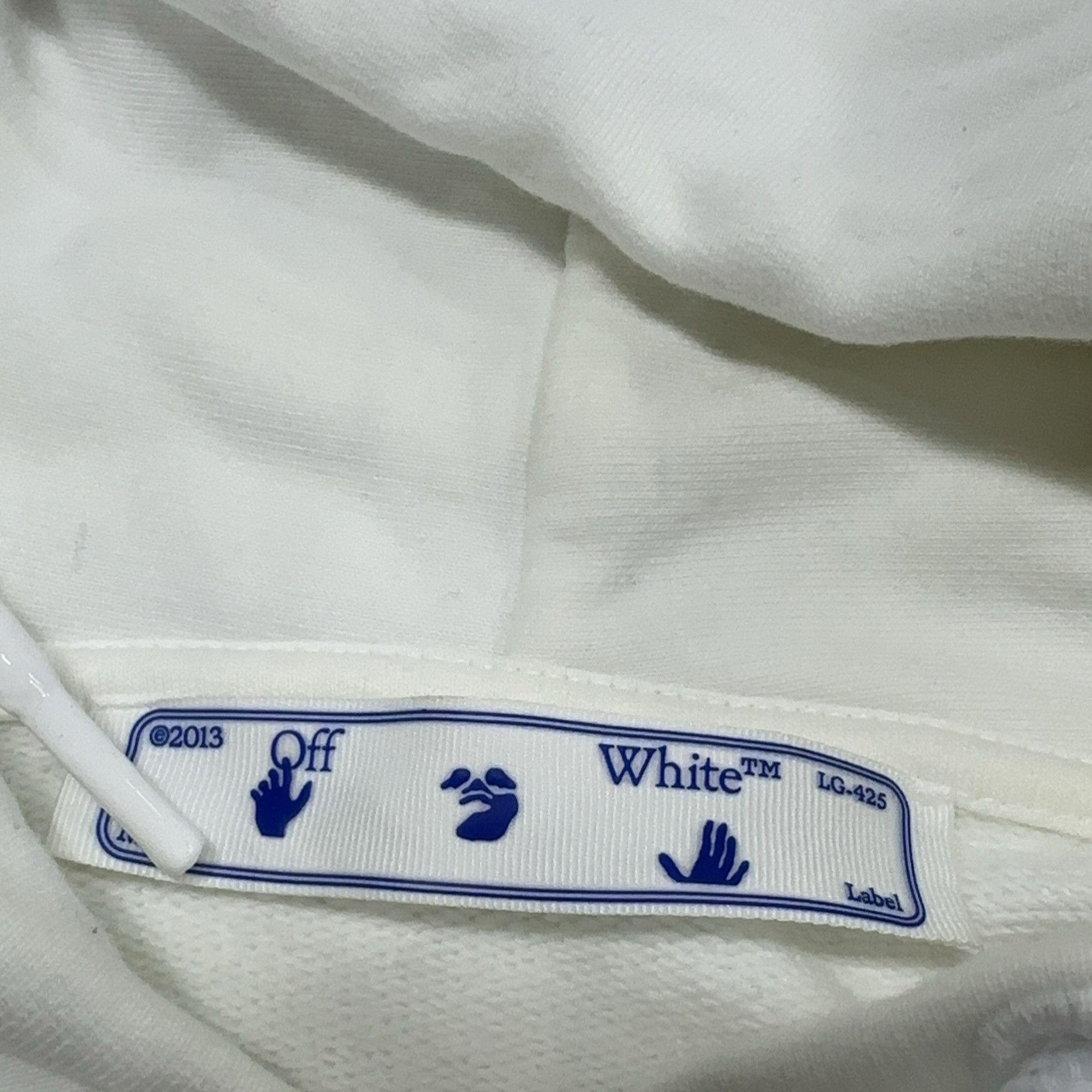 Off-White OFF-WHITE Graffiti Logo Hoodie Size S Size US S / EU 44-46 / 1 - 4 Thumbnail