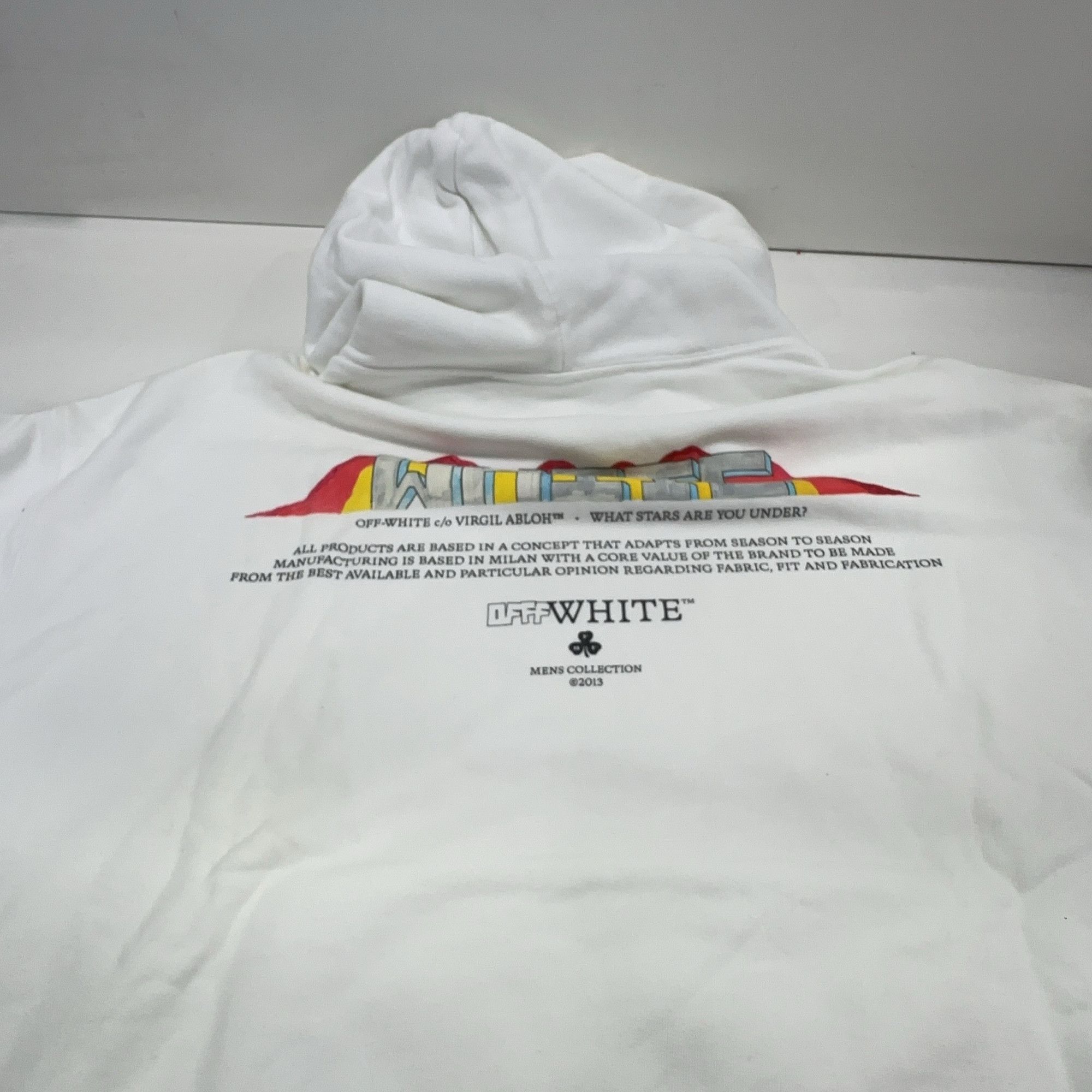 Off-White OFF-WHITE Graffiti Logo Hoodie Size S Size US S / EU 44-46 / 1 - 14 Thumbnail