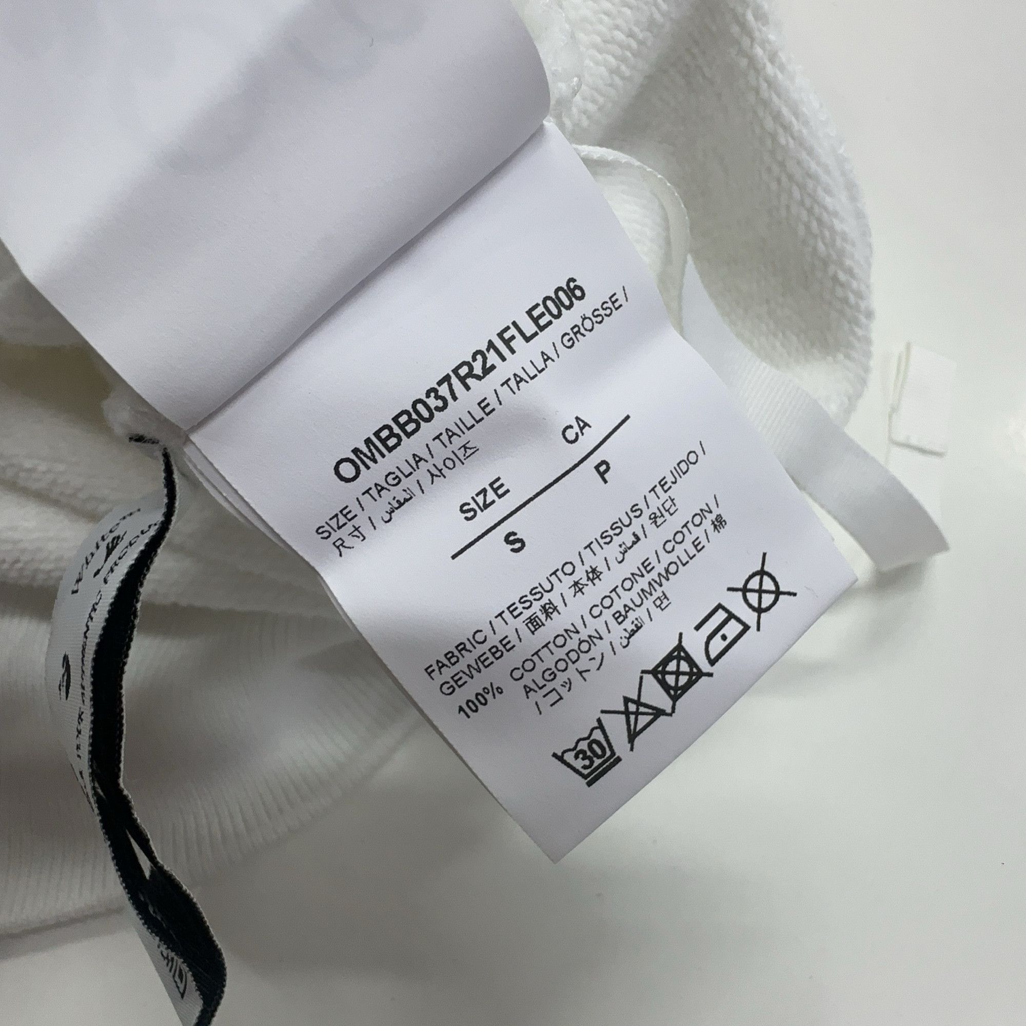 Off-White OFF-WHITE Graffiti Logo Hoodie Size S Size US S / EU 44-46 / 1 - 6 Thumbnail
