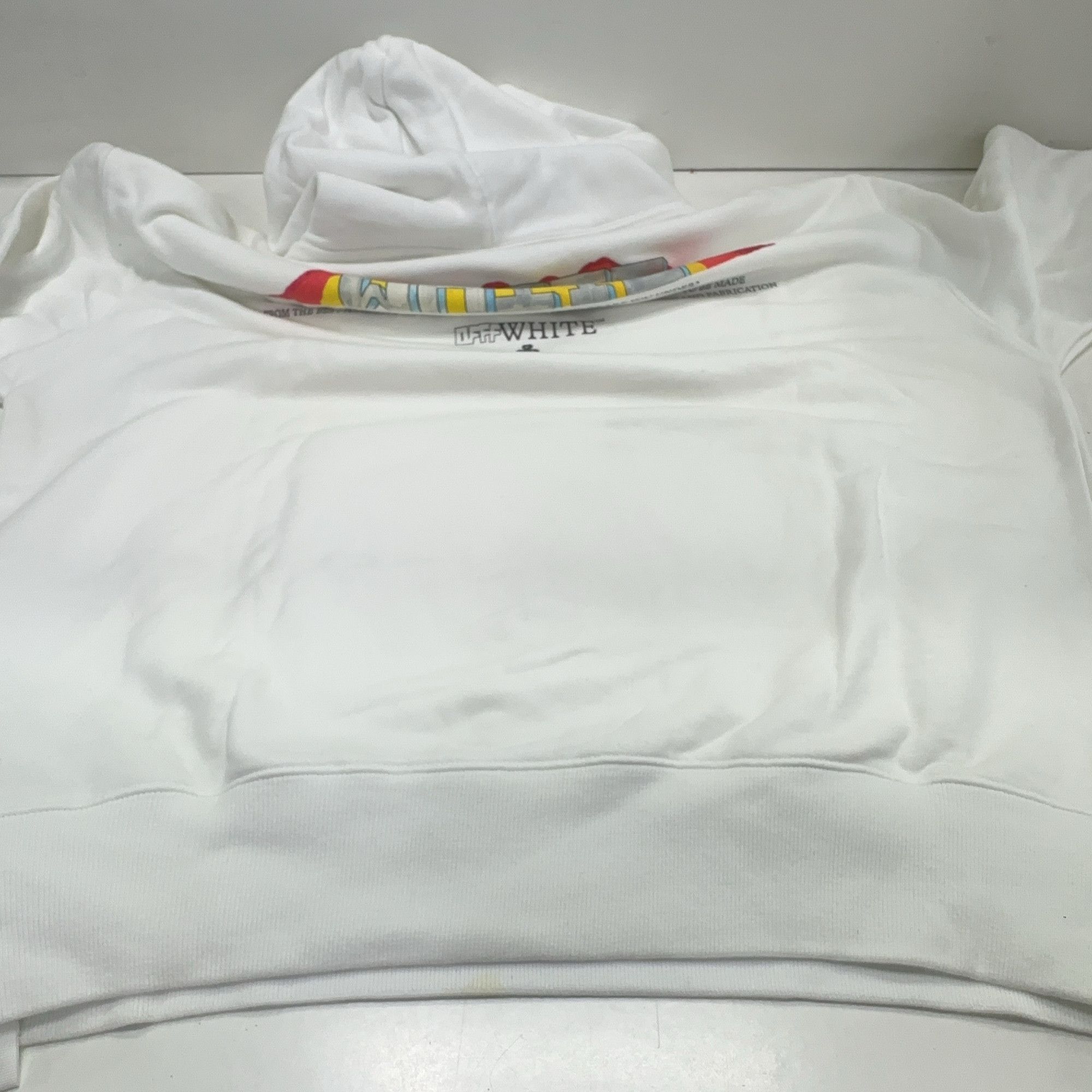 Off-White OFF-WHITE Graffiti Logo Hoodie Size S Size US S / EU 44-46 / 1 - 15 Thumbnail