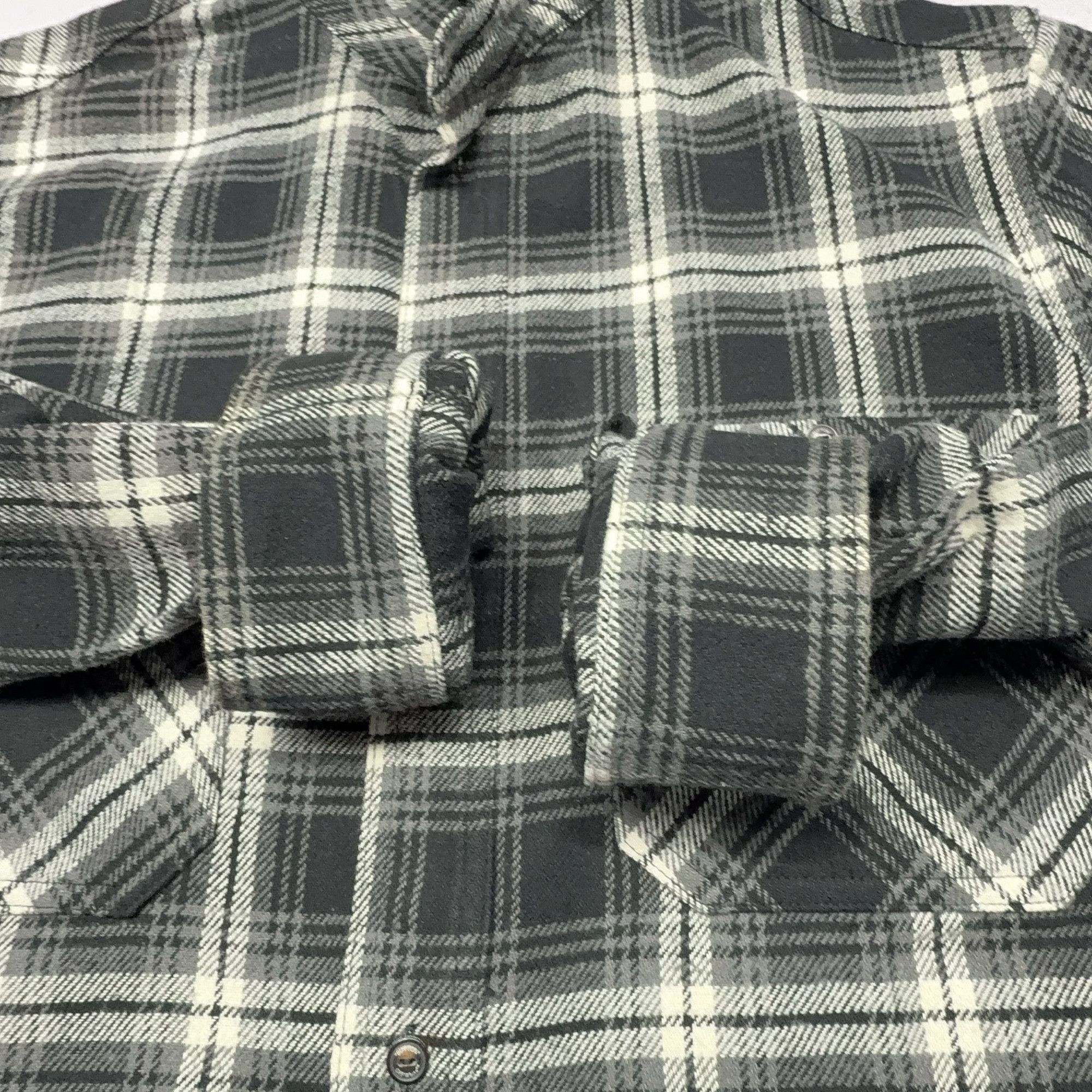 Off-White OFF-WHITE Plaid Arrow Logo Shirt Size L Size US L / EU 52-54 / 3 - 8 Thumbnail