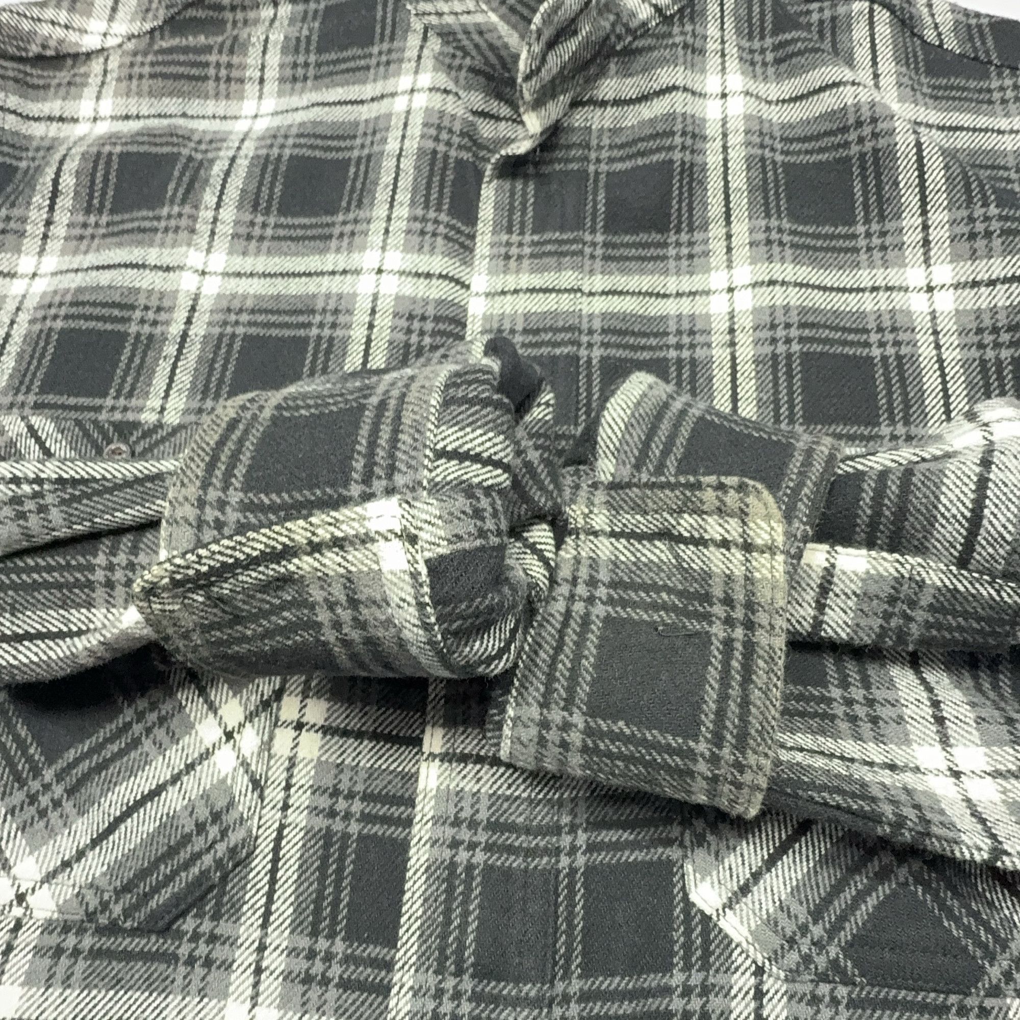 Off-White OFF-WHITE Plaid Arrow Logo Shirt Size L Size US L / EU 52-54 / 3 - 9 Thumbnail