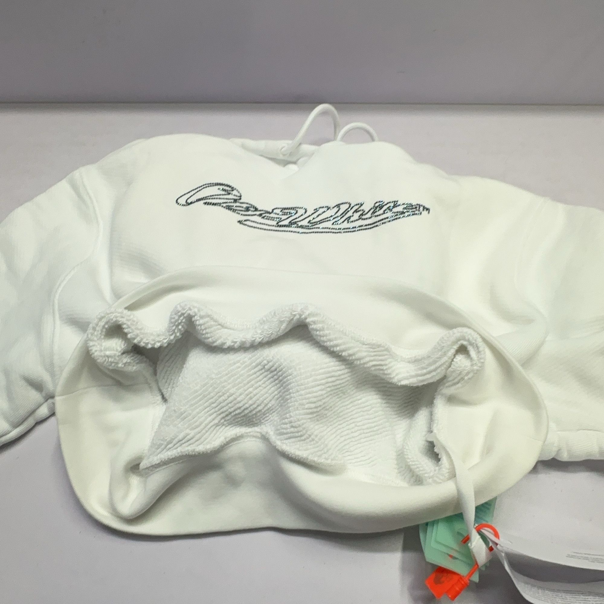 Off-White OFF-WHITE Logo Hoodie Size M Size M / US 6-8 / IT 42-44 - 10 Thumbnail