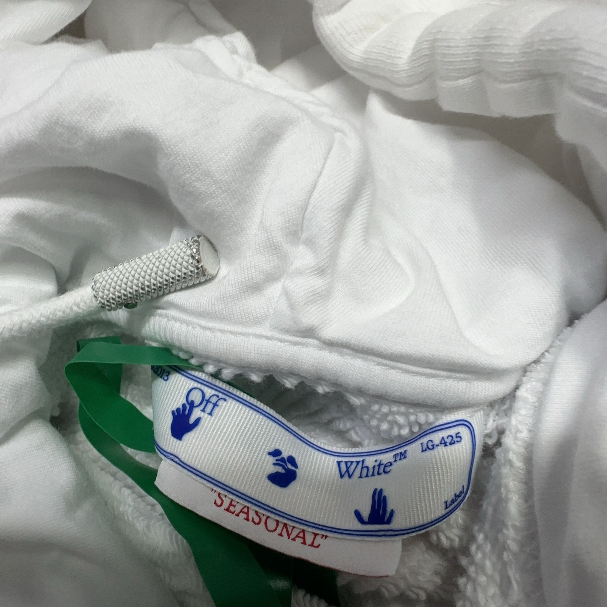Off-White OFF-WHITE Logo Hoodie Size M Size M / US 6-8 / IT 42-44 - 4 Thumbnail