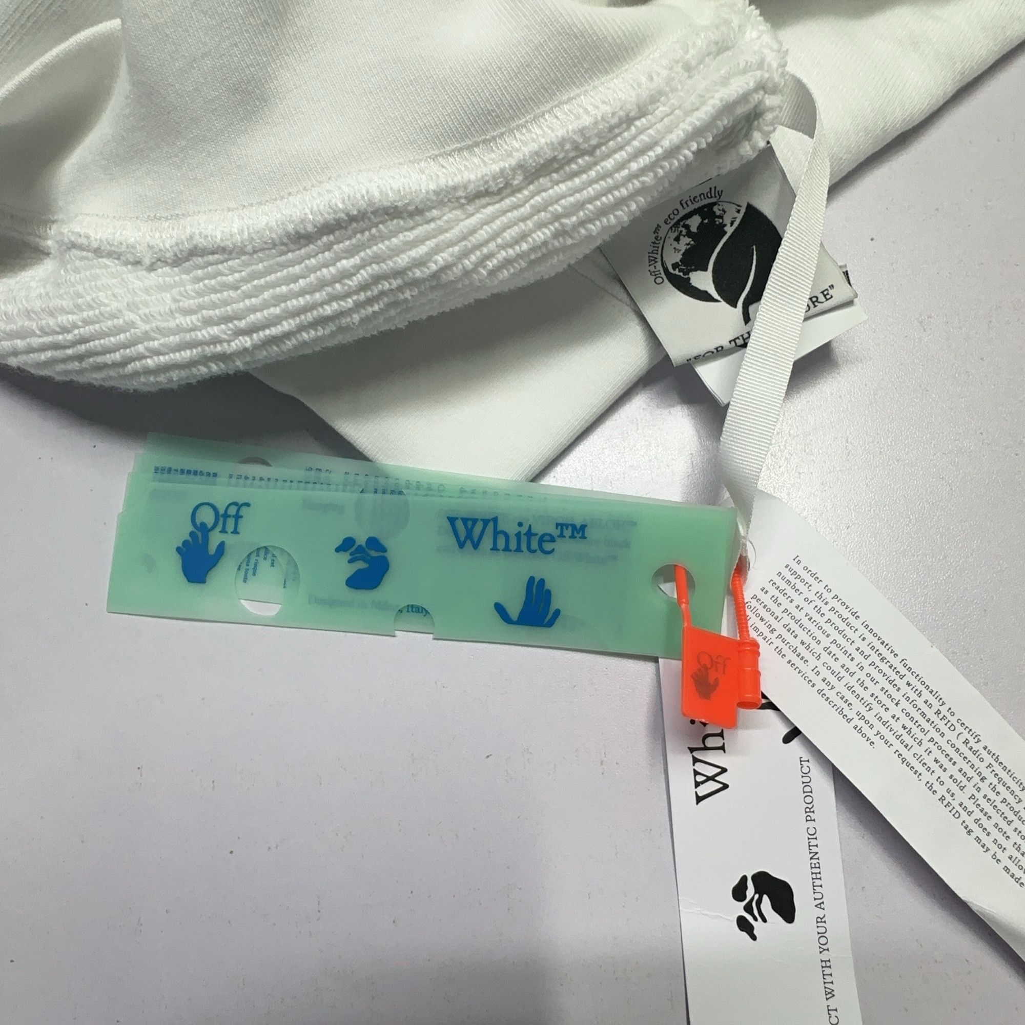 Off-White OFF-WHITE Logo Hoodie Size M Size M / US 6-8 / IT 42-44 - 5 Thumbnail