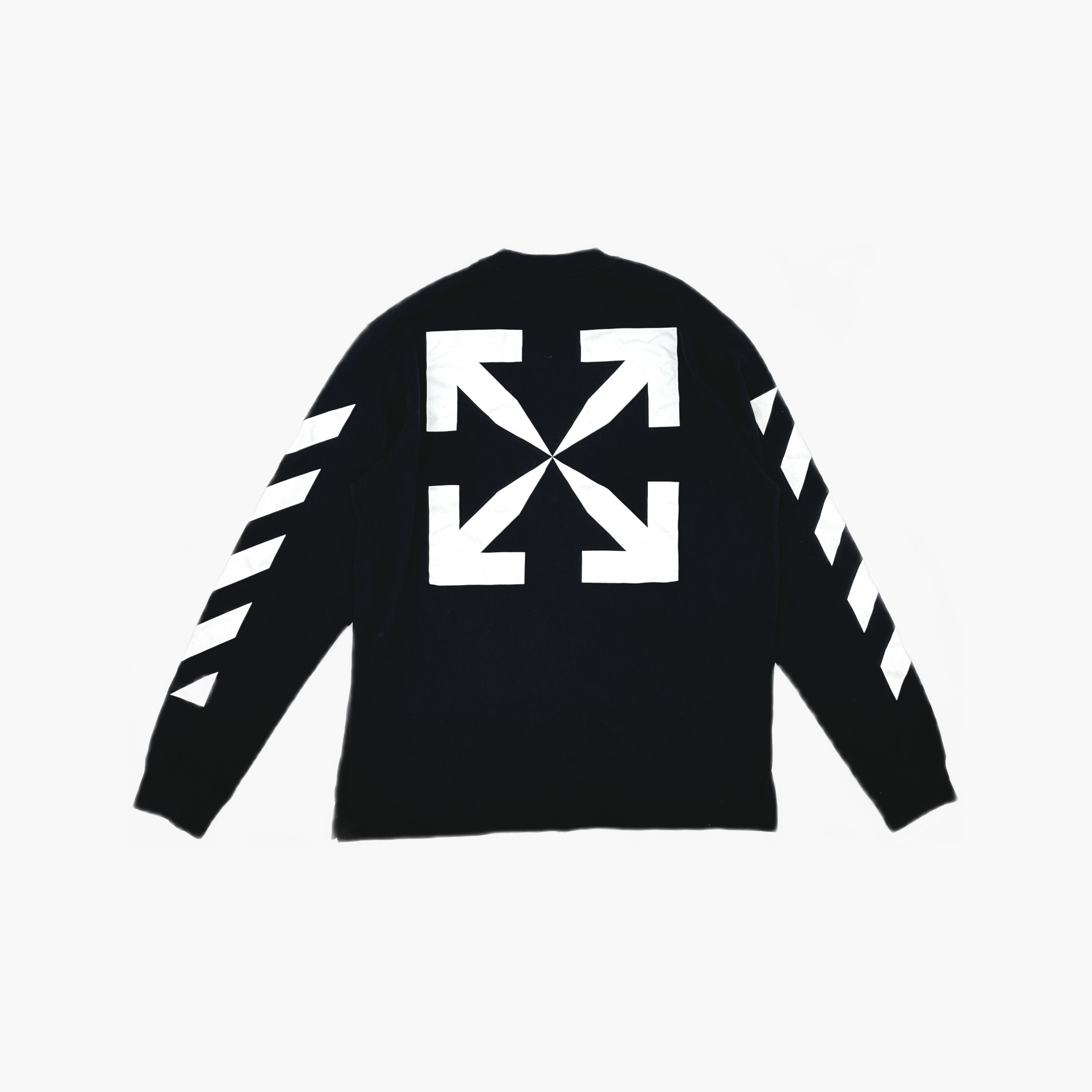 Off-White Off-White Arrow Print Long Sleeve T-Shirt Size XL Size US XL / EU 56 / 4 - 2 Thumbnail
