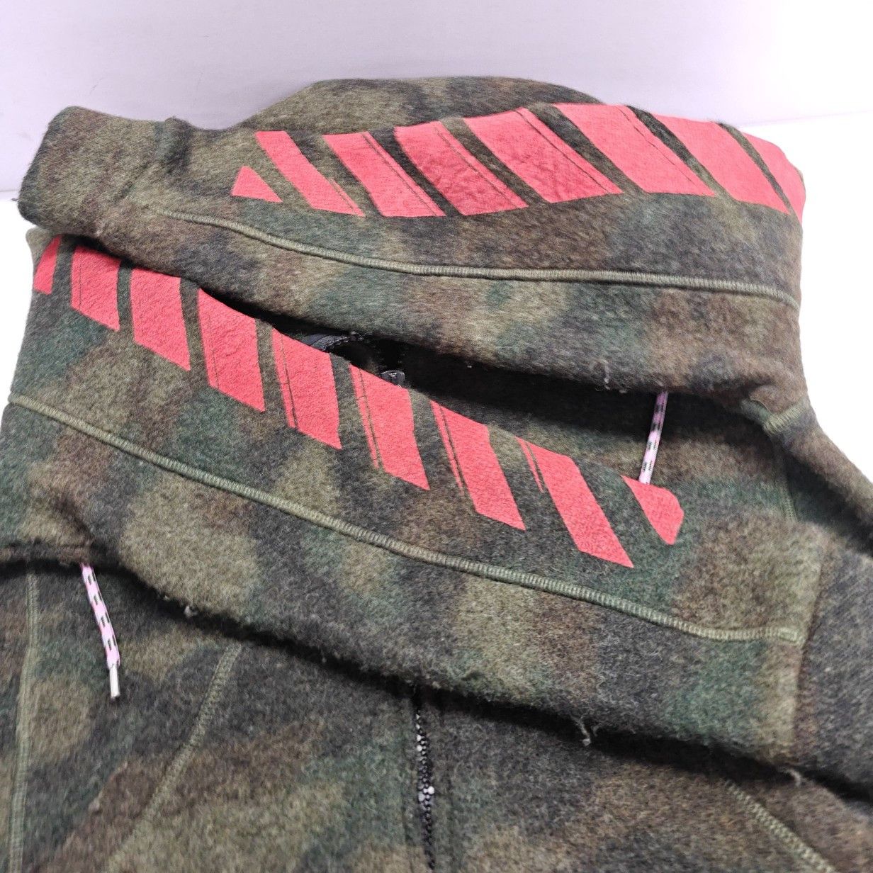 Off-White OFF-WHITE Camo Zip Hoodie Size S Size US S / EU 44-46 / 1 - 9 Thumbnail