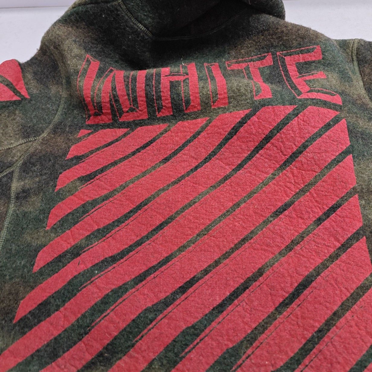 Off-White OFF-WHITE Camo Zip Hoodie Size S Size US S / EU 44-46 / 1 - 6 Thumbnail