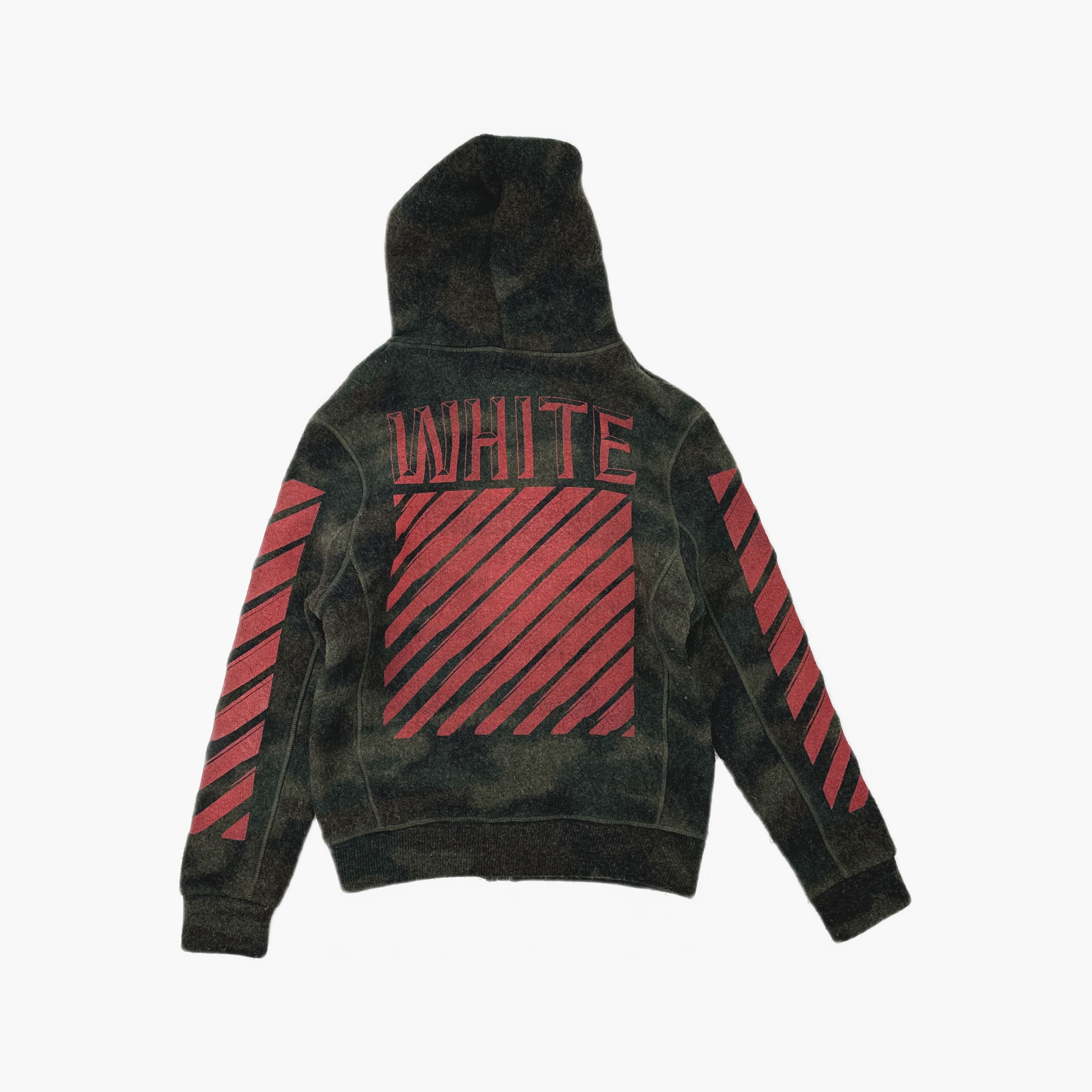 Off-White OFF-WHITE Camo Zip Hoodie Size S Size US S / EU 44-46 / 1 - 2 Thumbnail