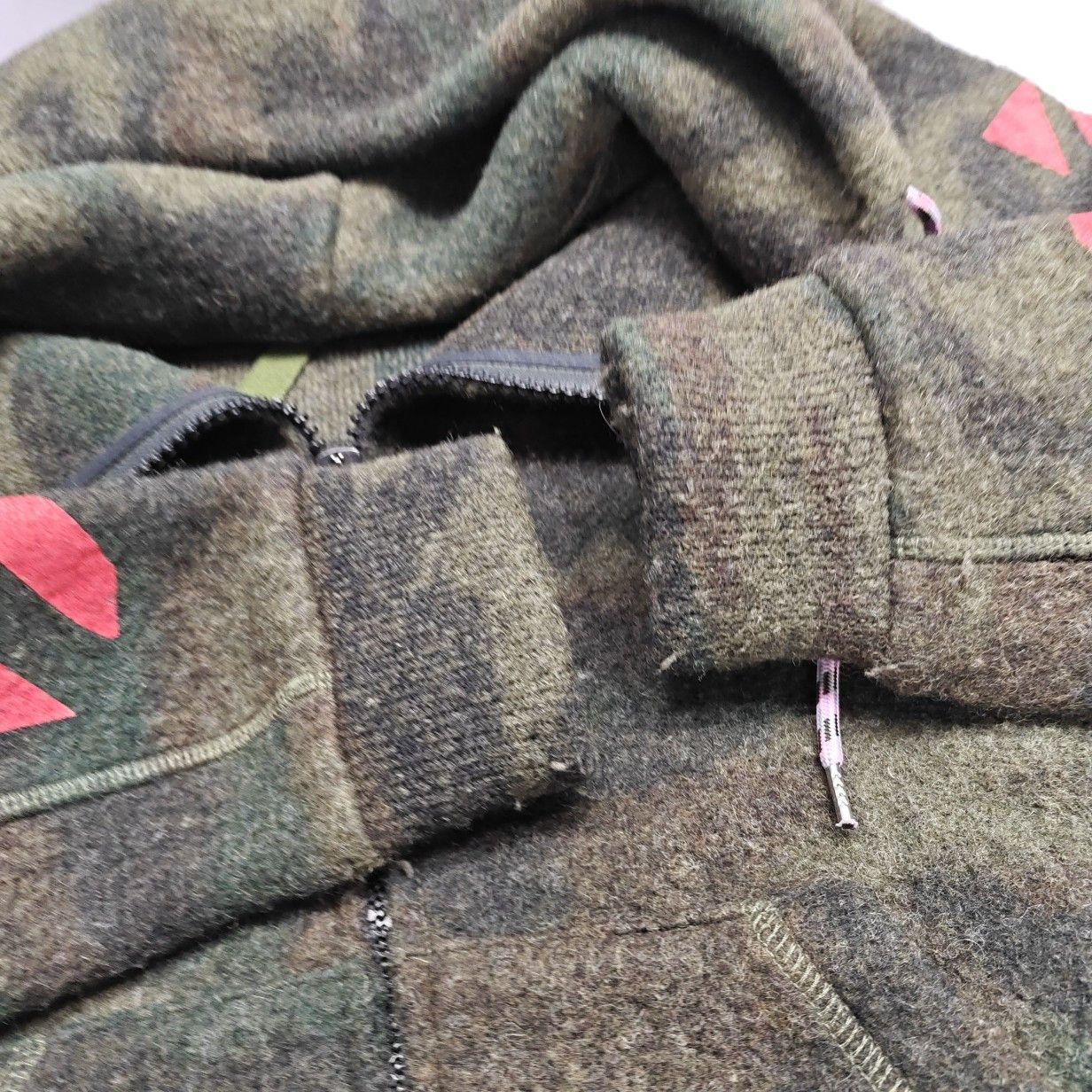 Off-White OFF-WHITE Camo Zip Hoodie Size S Size US S / EU 44-46 / 1 - 8 Thumbnail