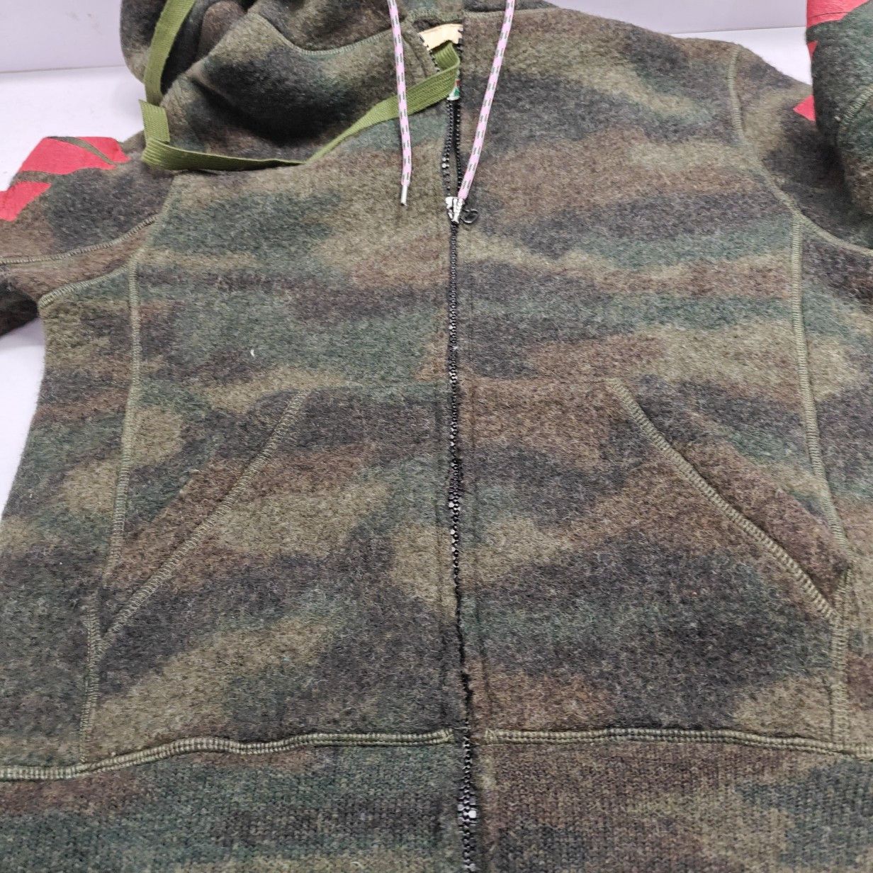 Off-White OFF-WHITE Camo Zip Hoodie Size S Size US S / EU 44-46 / 1 - 15 Thumbnail