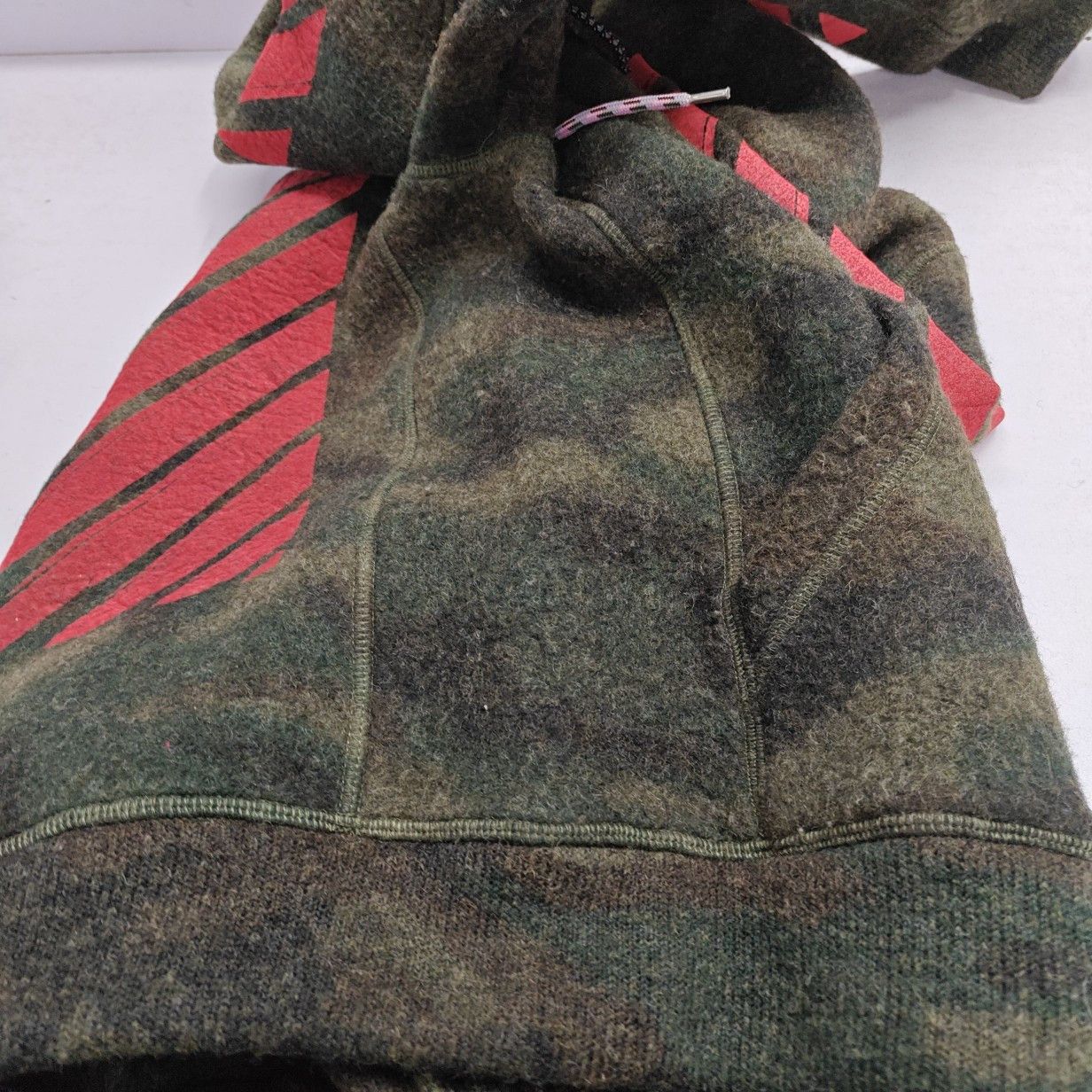 Off-White OFF-WHITE Camo Zip Hoodie Size S Size US S / EU 44-46 / 1 - 11 Thumbnail